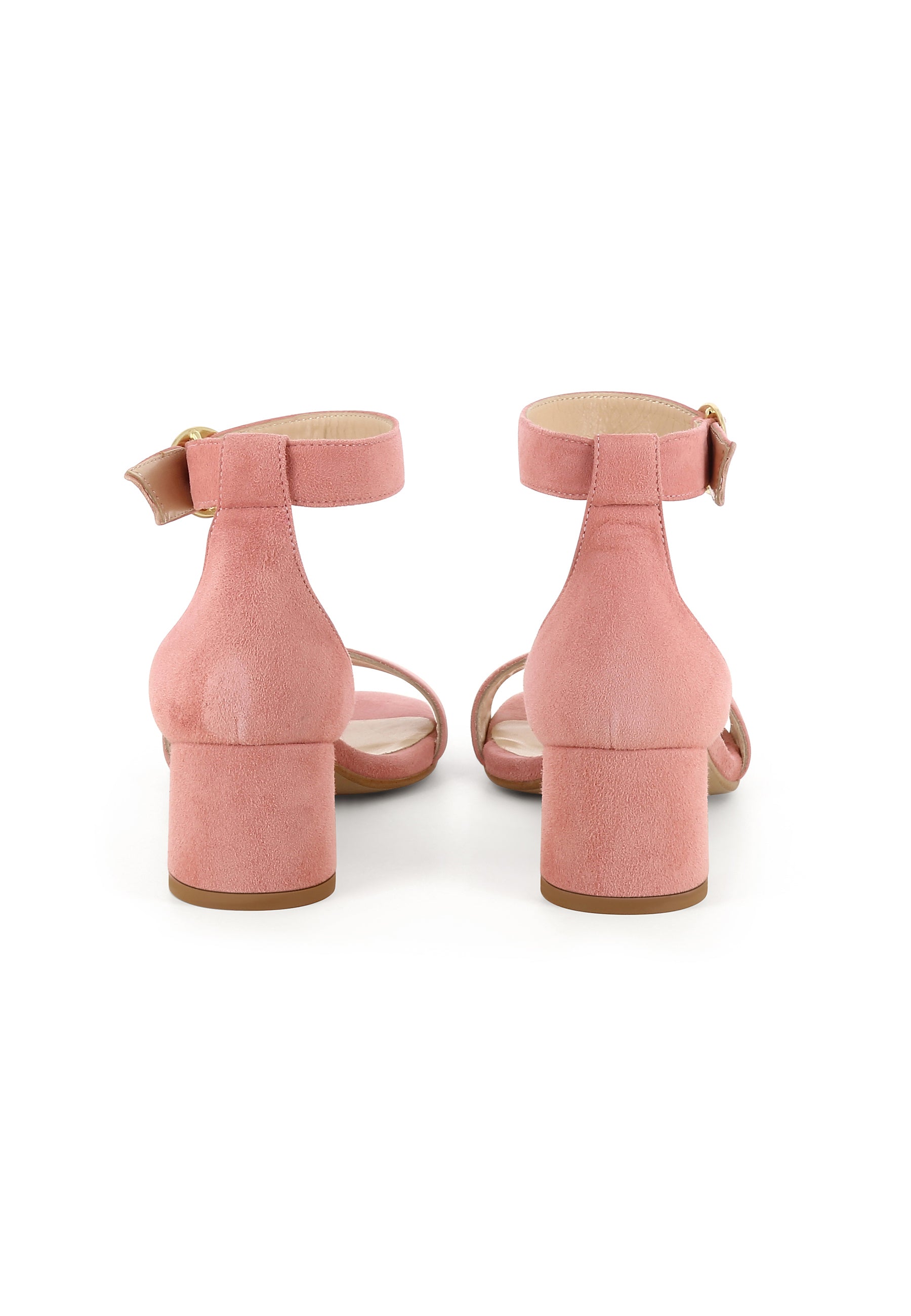 DORI Damen Sandalette - Rauleder Rosa