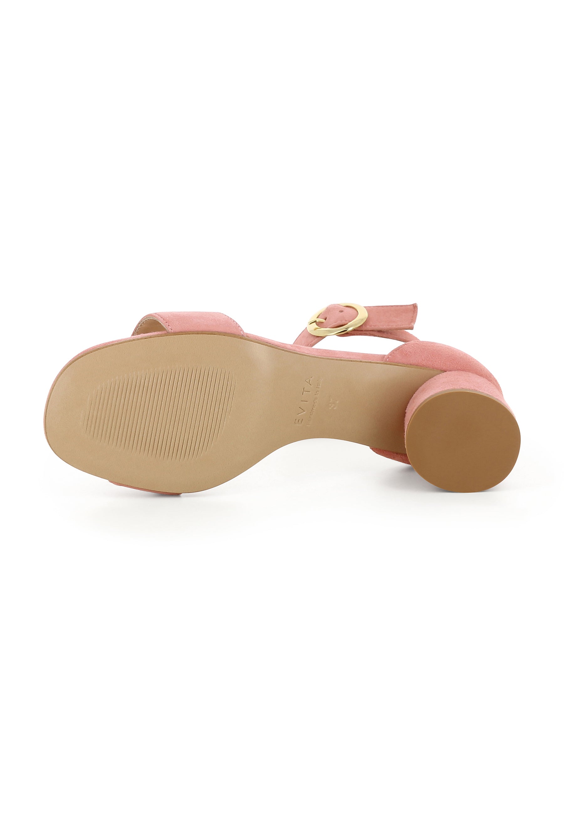 DORI Damen Sandalette - Rauleder Rosa