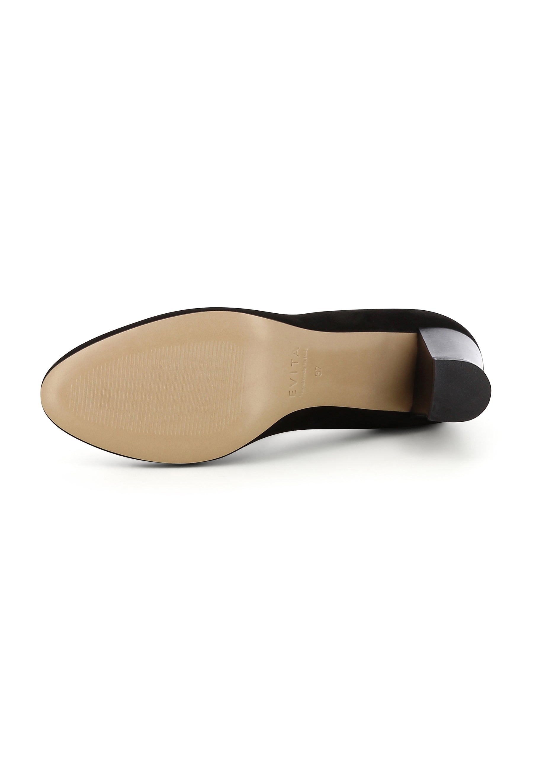 BIANCA Damen Pumps - Rauleder schwarz
