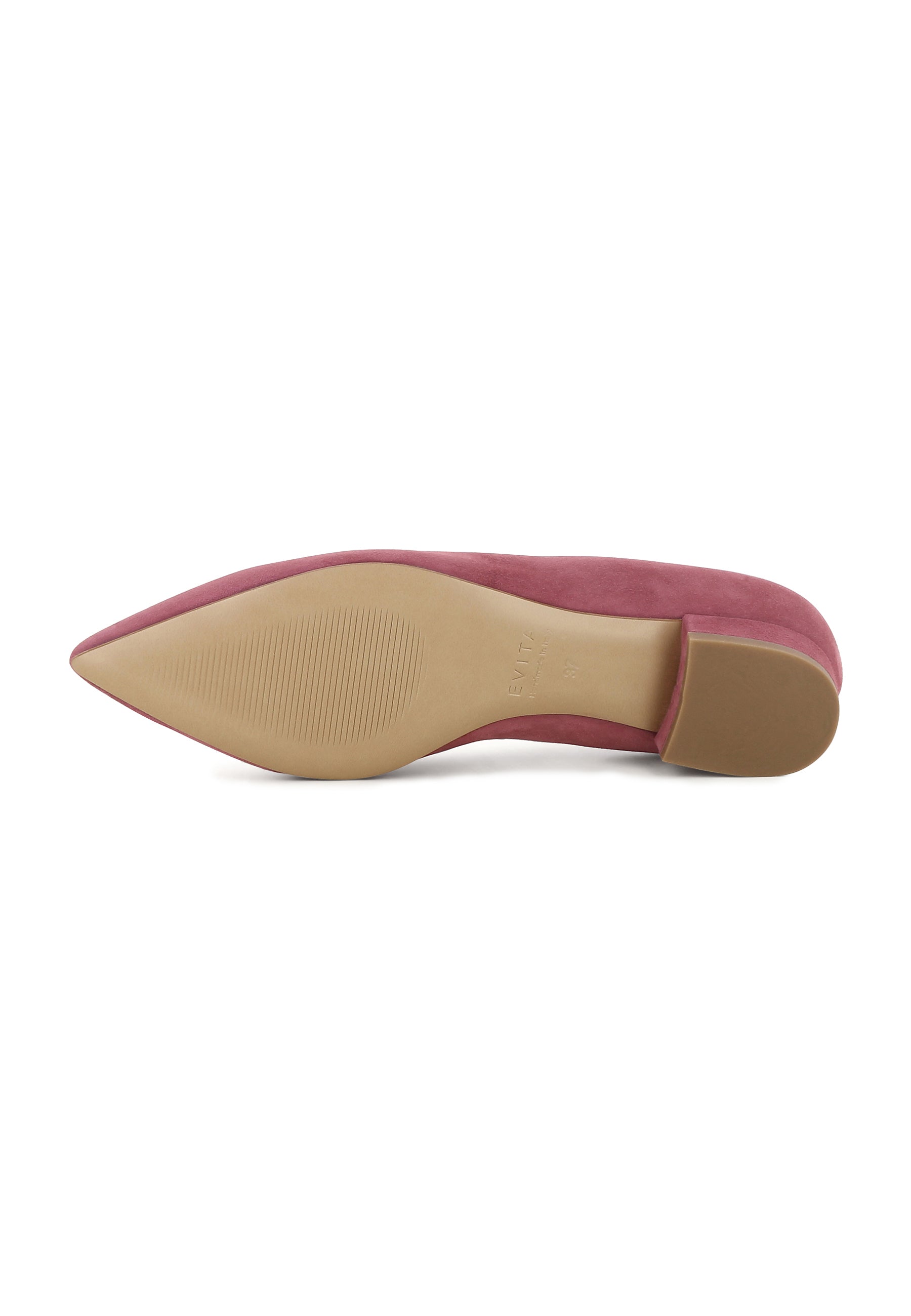 FRANCA Damen Slipper - Velours Mauve