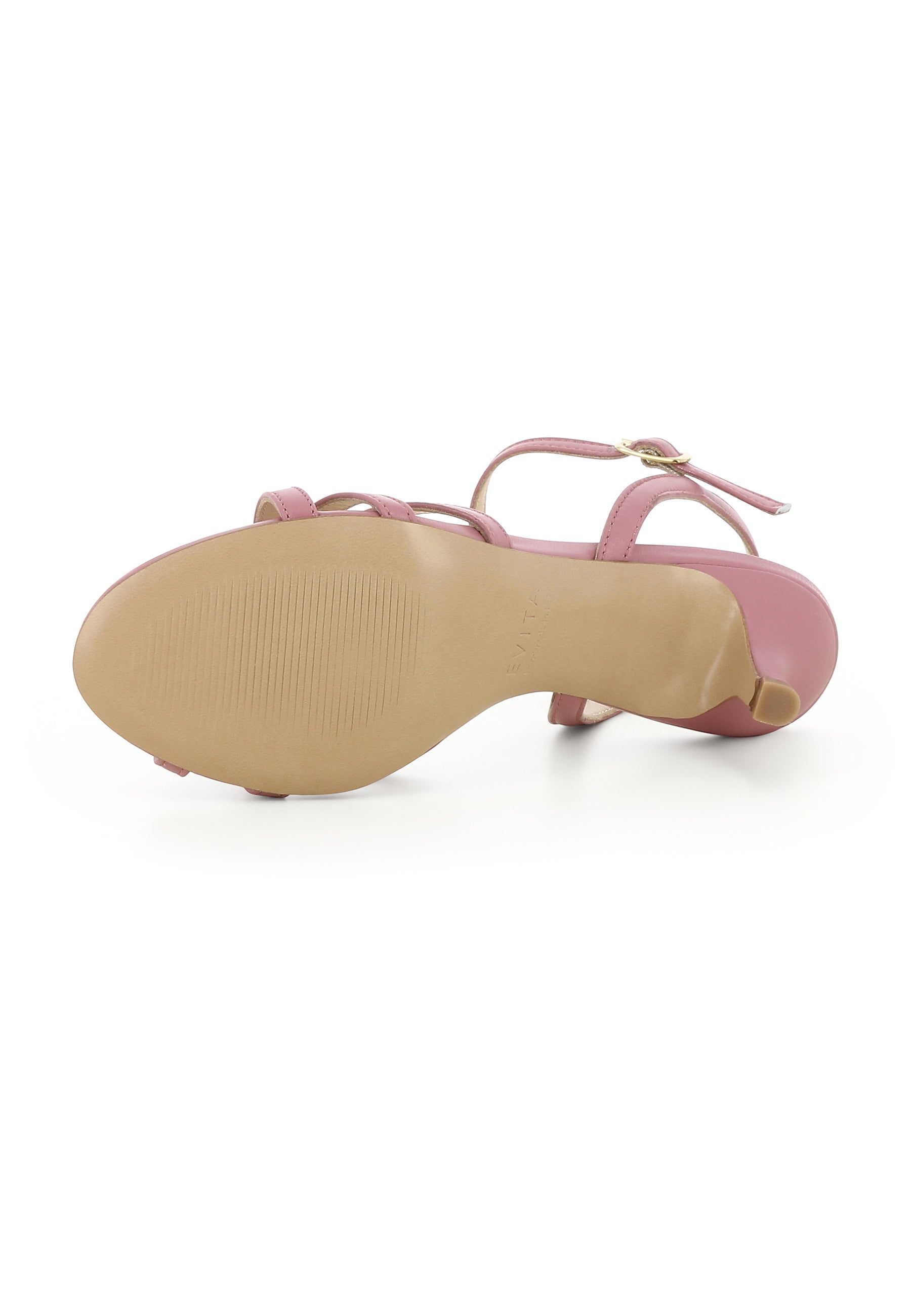 GIOIA Damen Sandalette - Glattleder Mauve