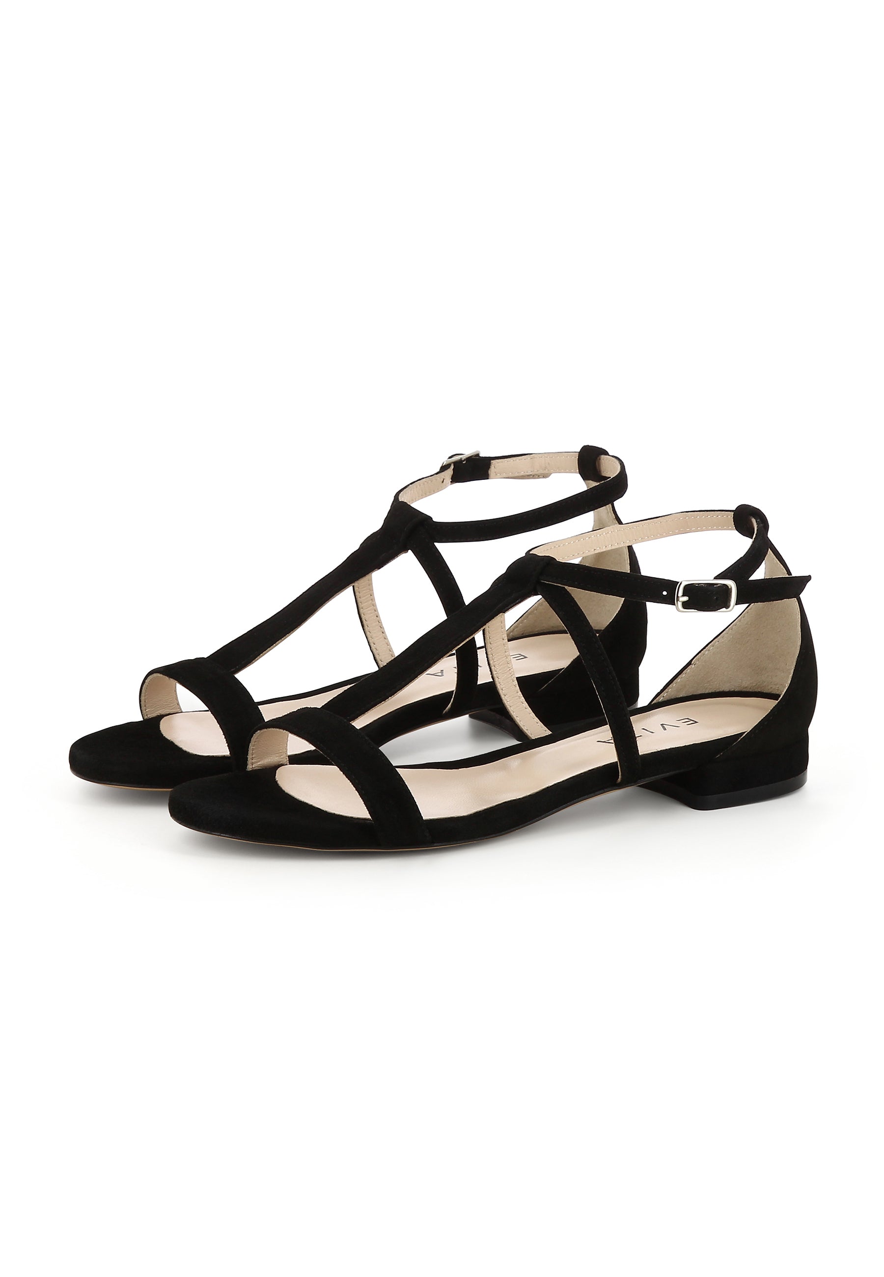 SALVINA women's sandal - velor black