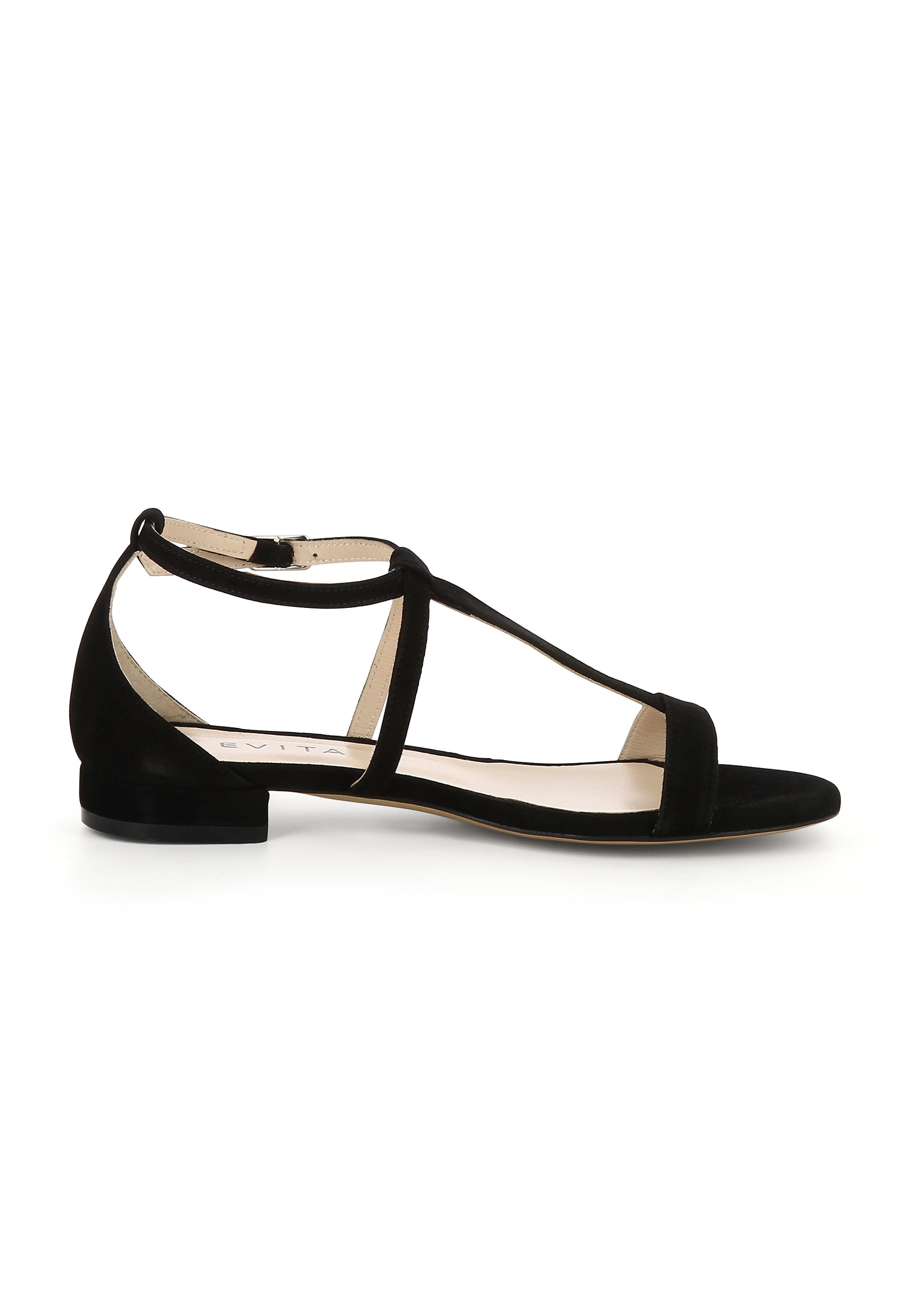 SALVINA women's sandal - velor black