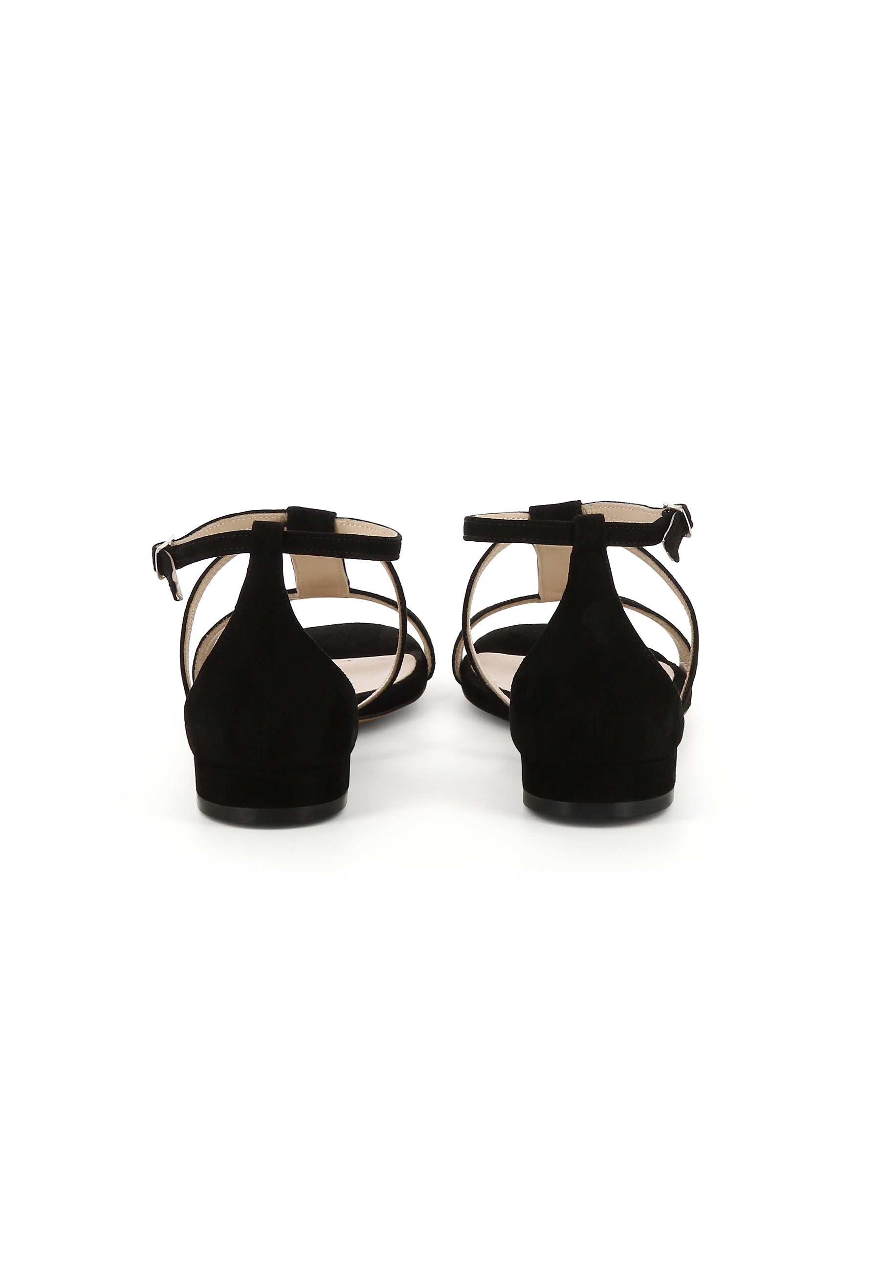 SALVINA women's sandal - velor black