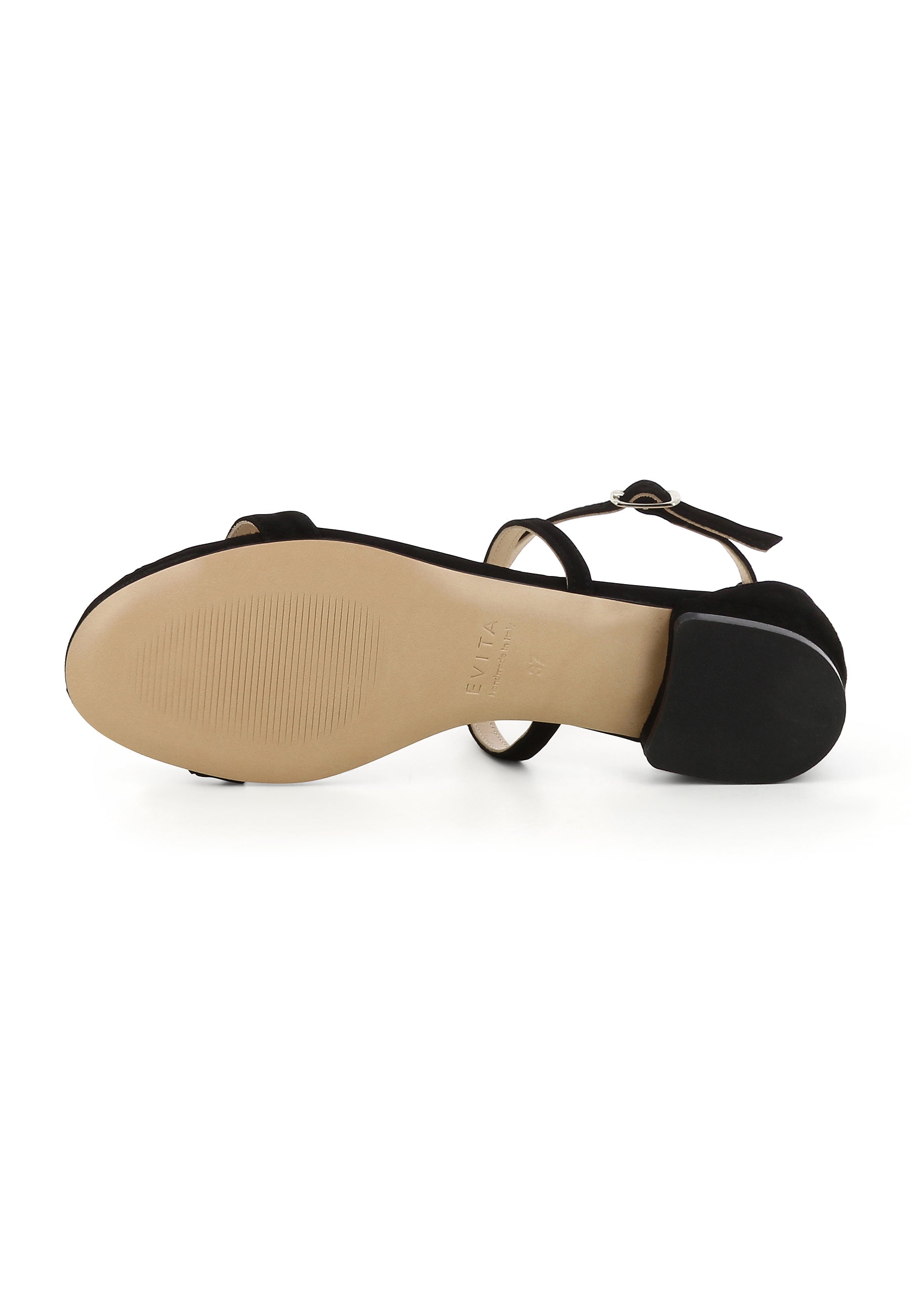 SALVINA women's sandal - velor black