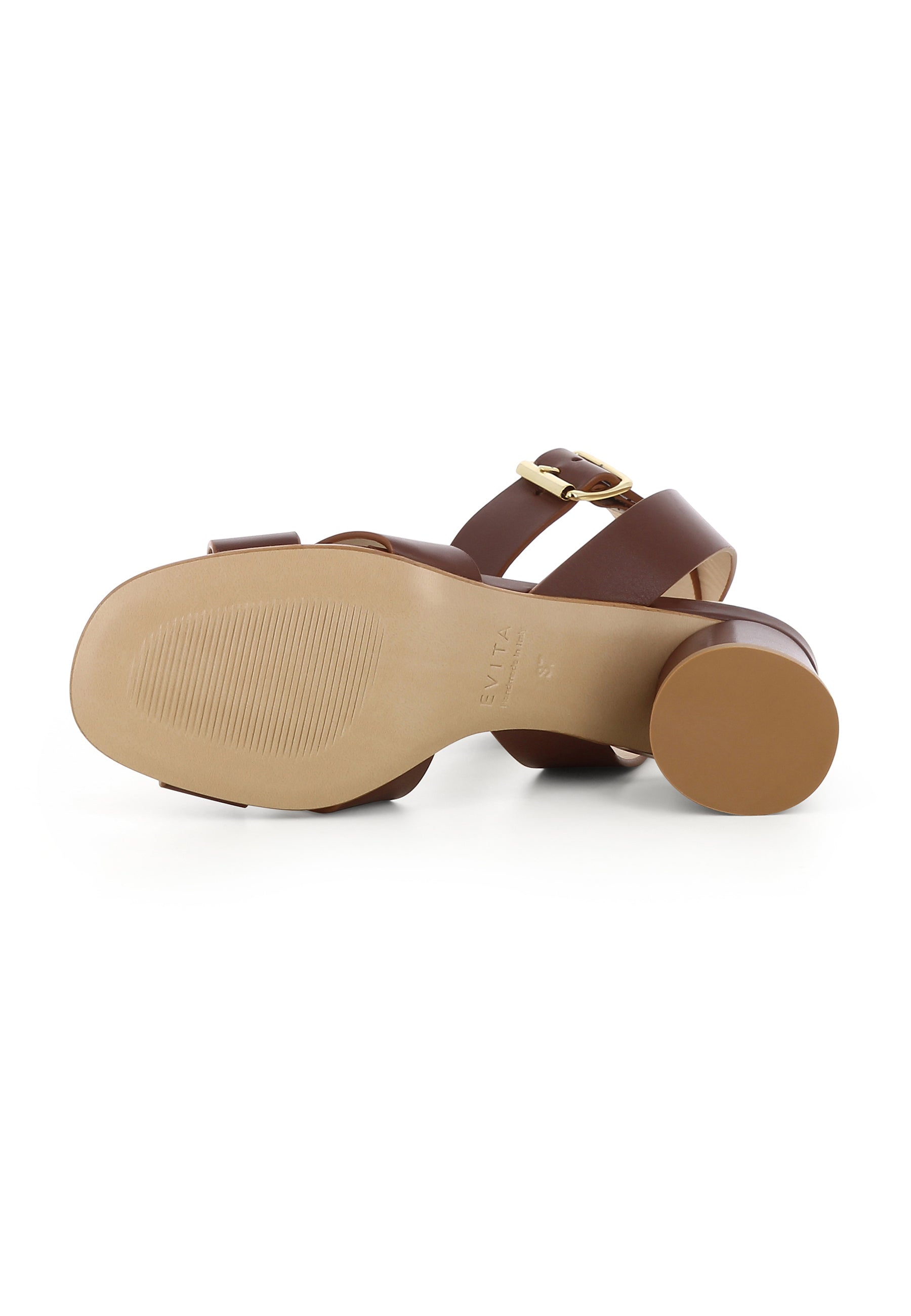 DORI Damen Sandalette - Glattleder Dunkelbraun