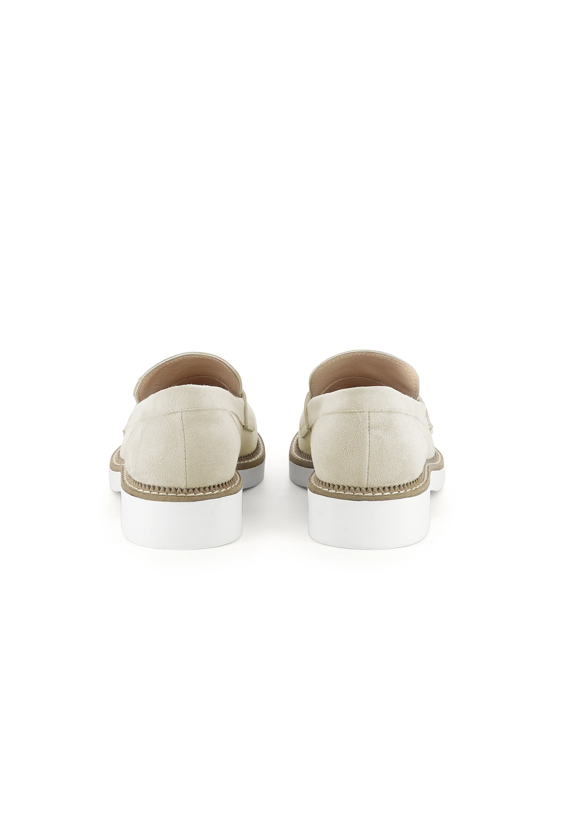 MARA Damen Slipper - Rauleder Beige