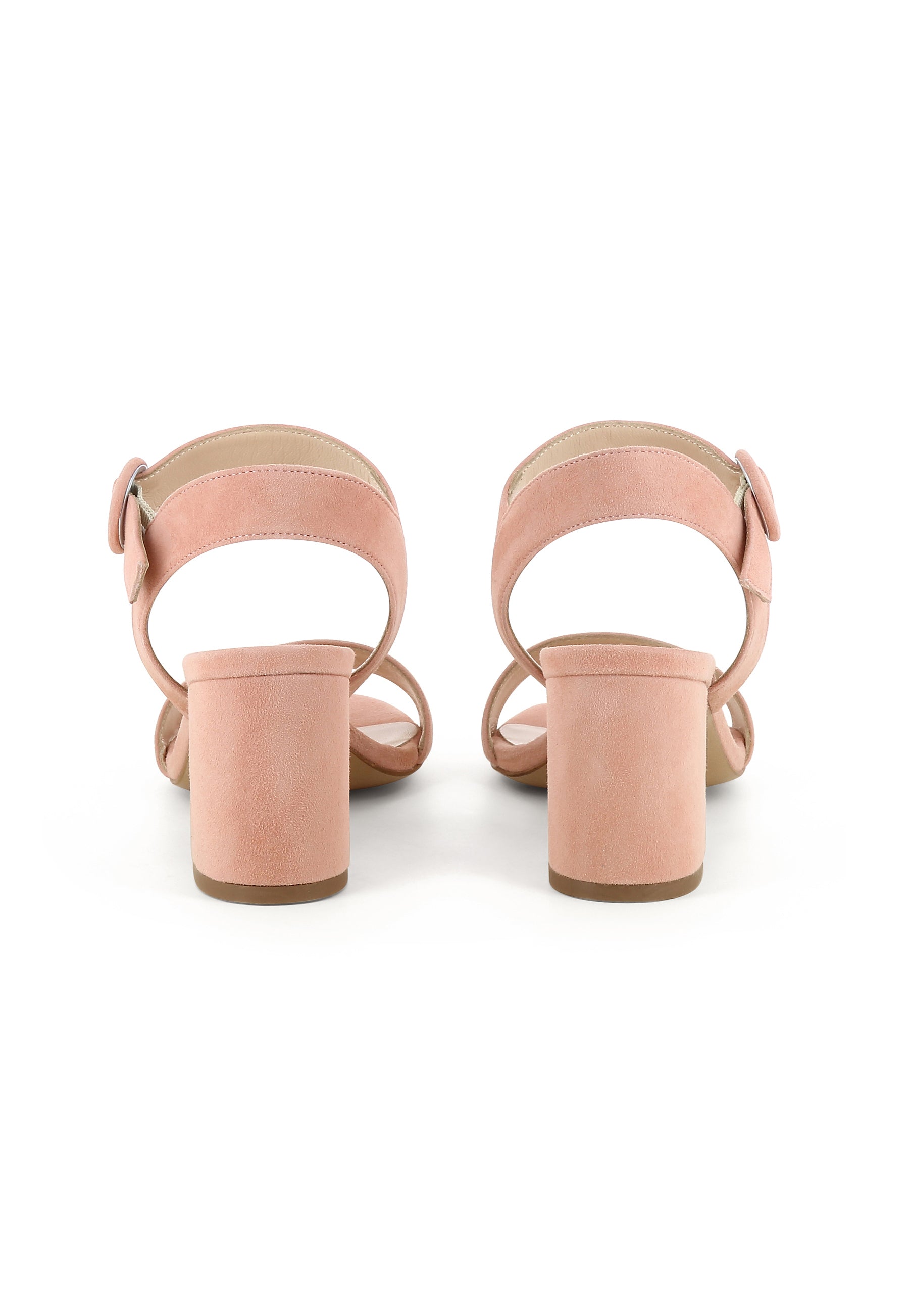 SAMANTA women's sandals - suede pink