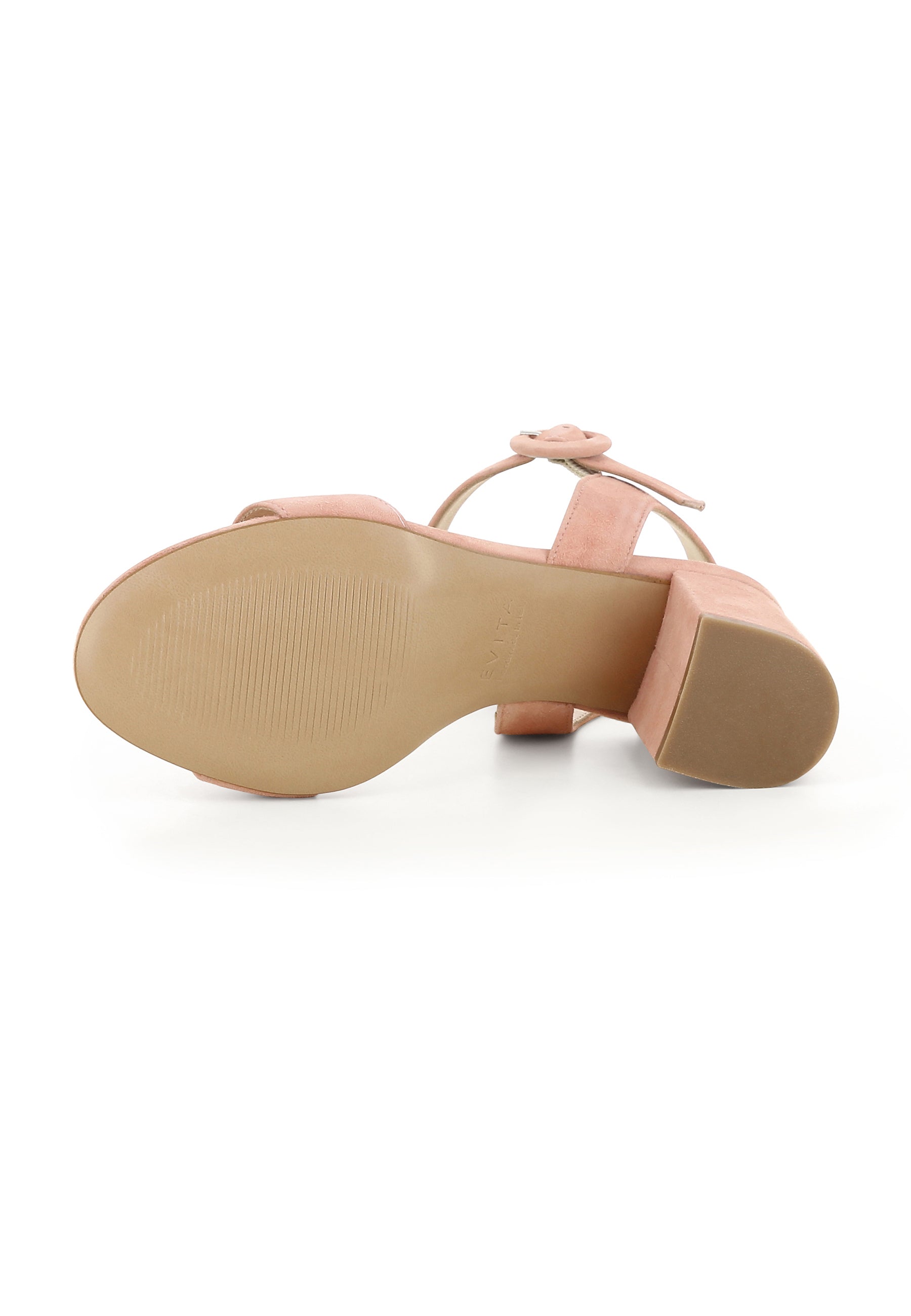 SAMANTA women's sandals - suede pink