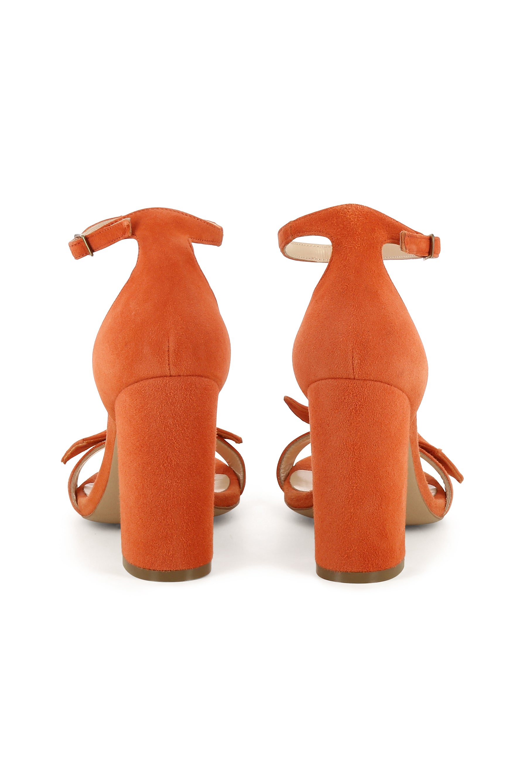 EVA Damen Sandalette - Rauleder Orange
