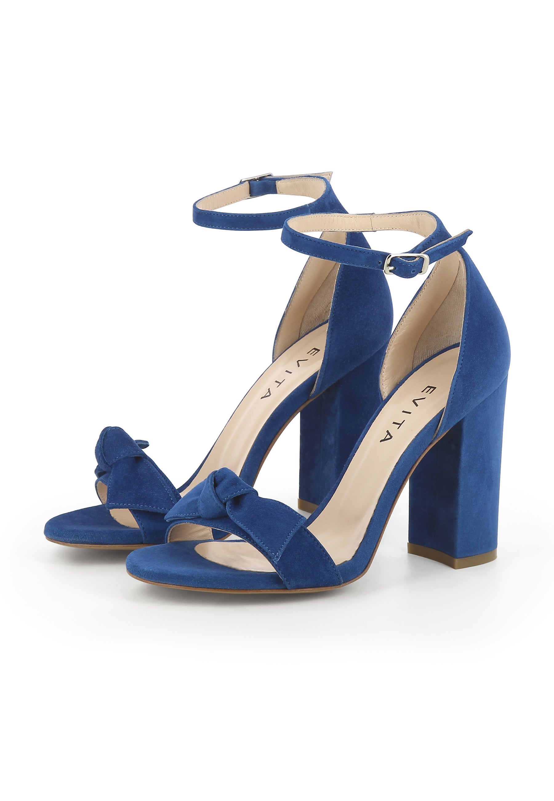EVA women's sandals - suede blue