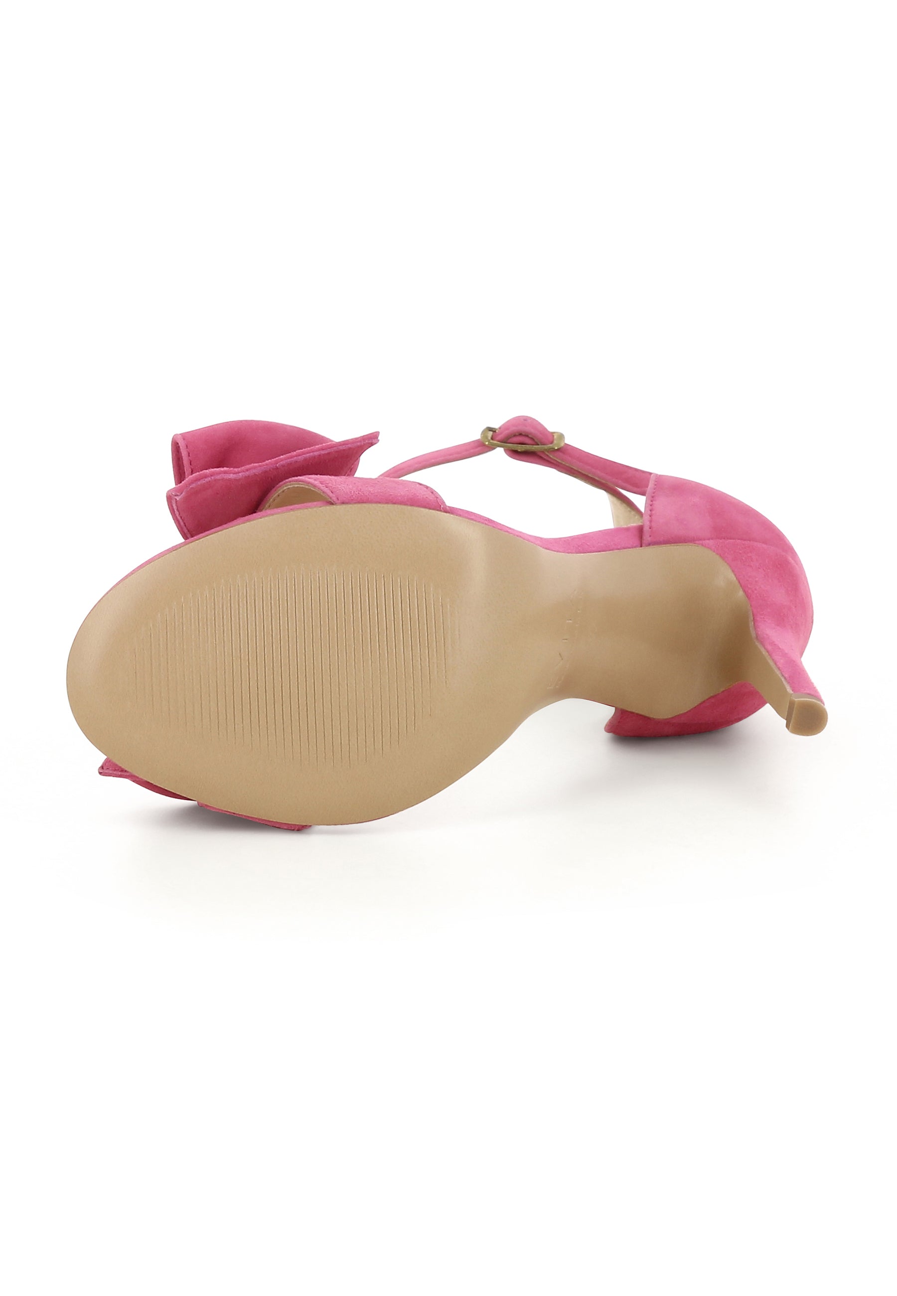 EVA women's sandals - suede pink