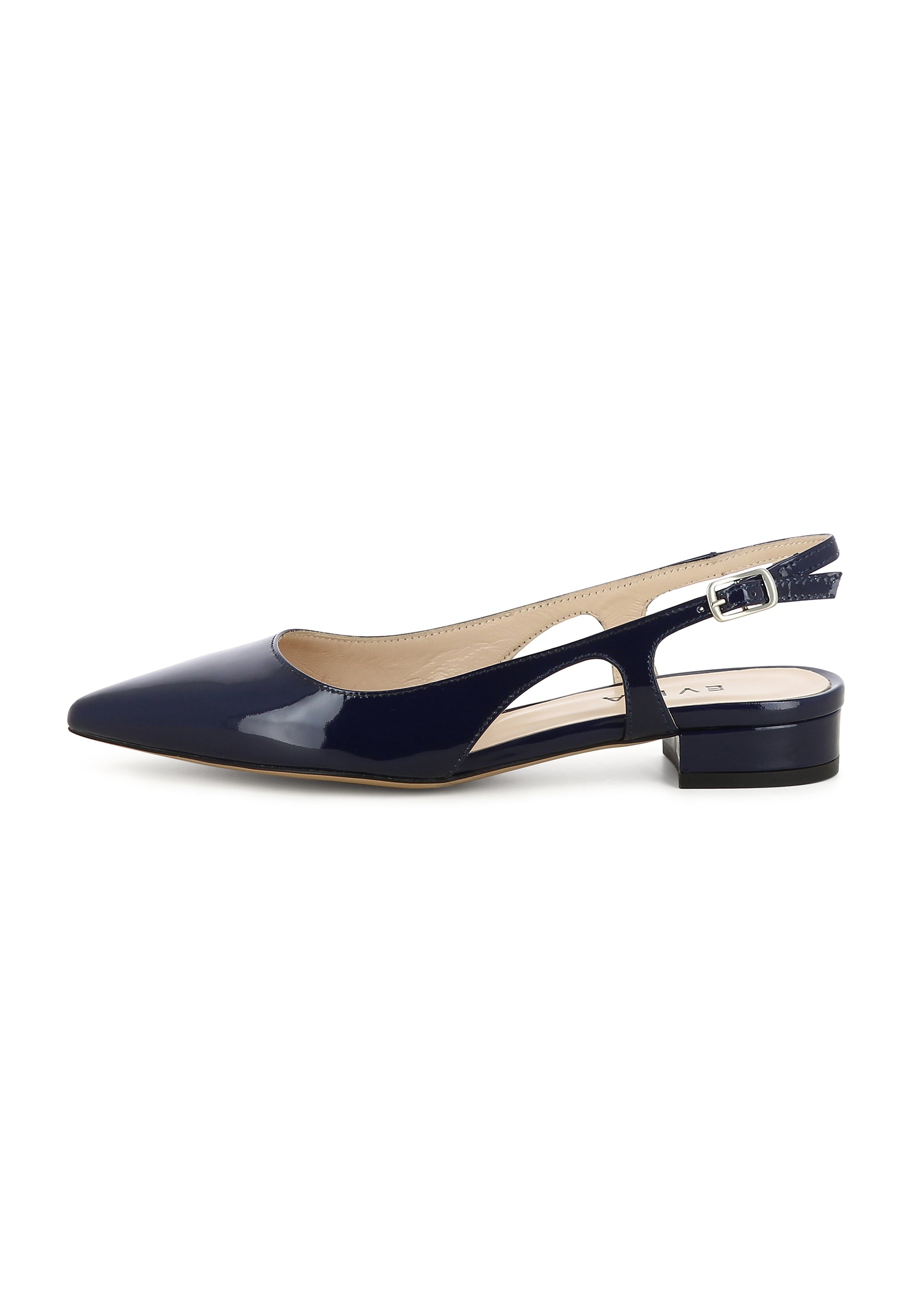 FRANCA Women's Sling Pumps - Dark Blue