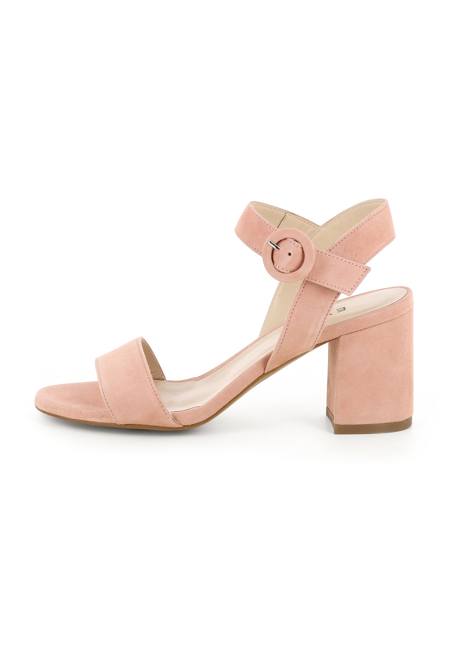 SAMANTA women's sandals - suede pink