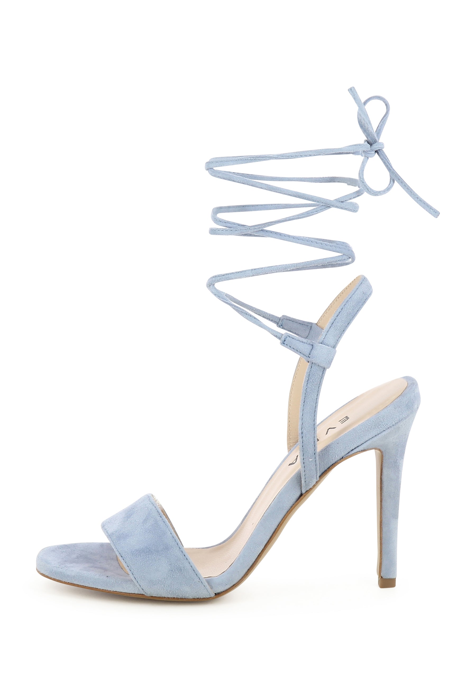 EVA women's sandals - suede light blue