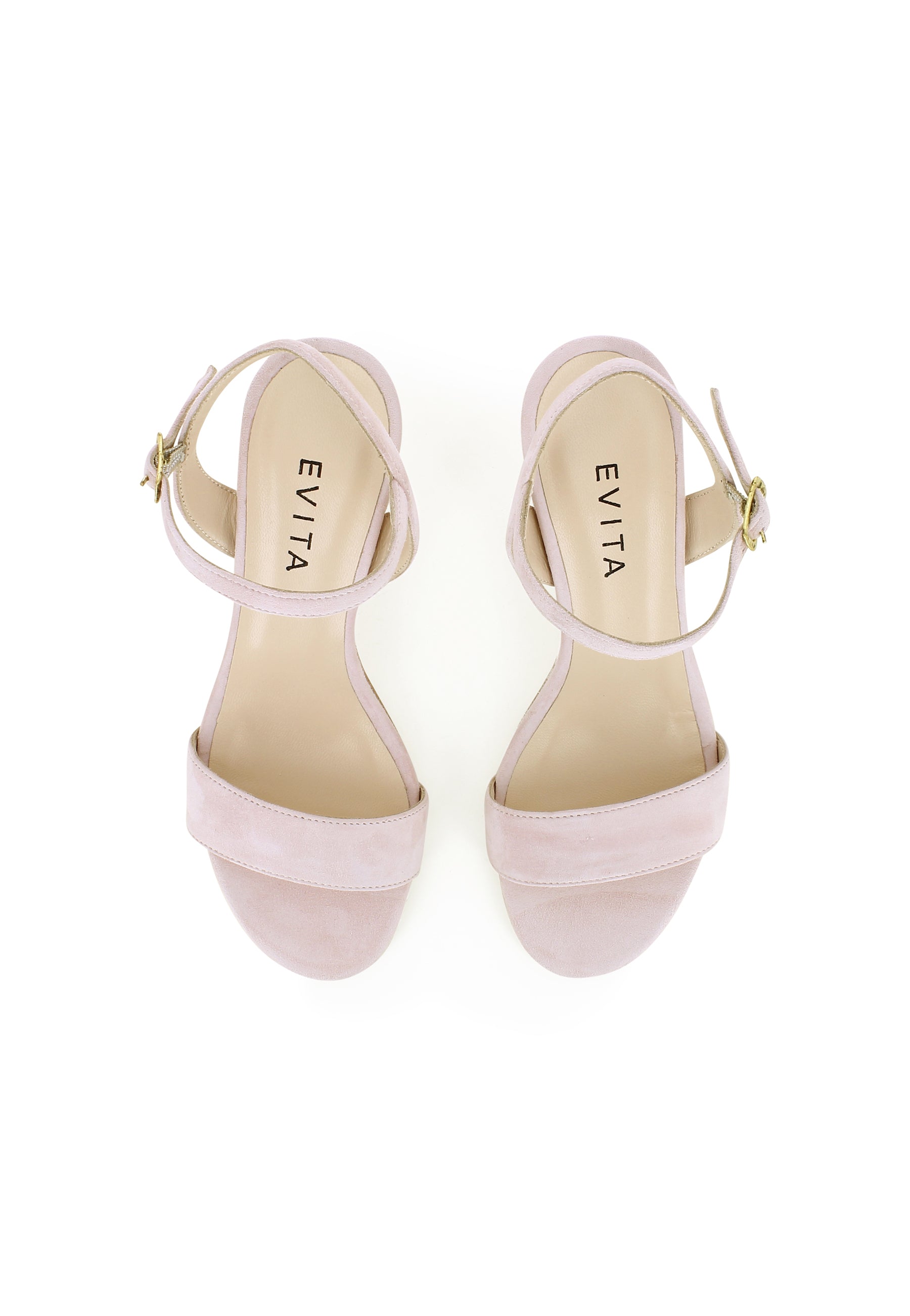 VERONICA women's sandals - velor lilac