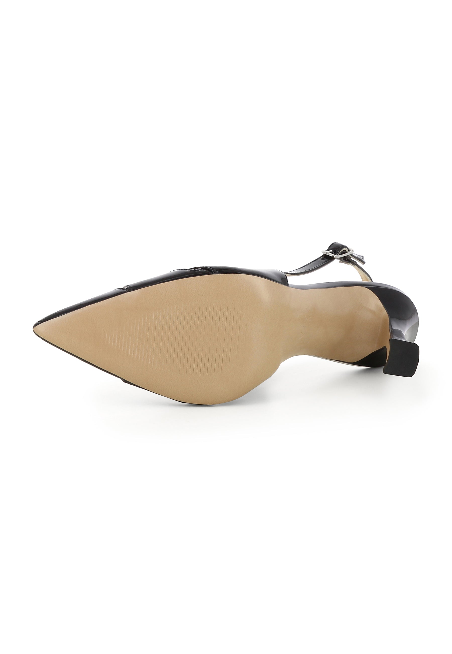 PIA Women's Sling Pumps - Patent Leather Black