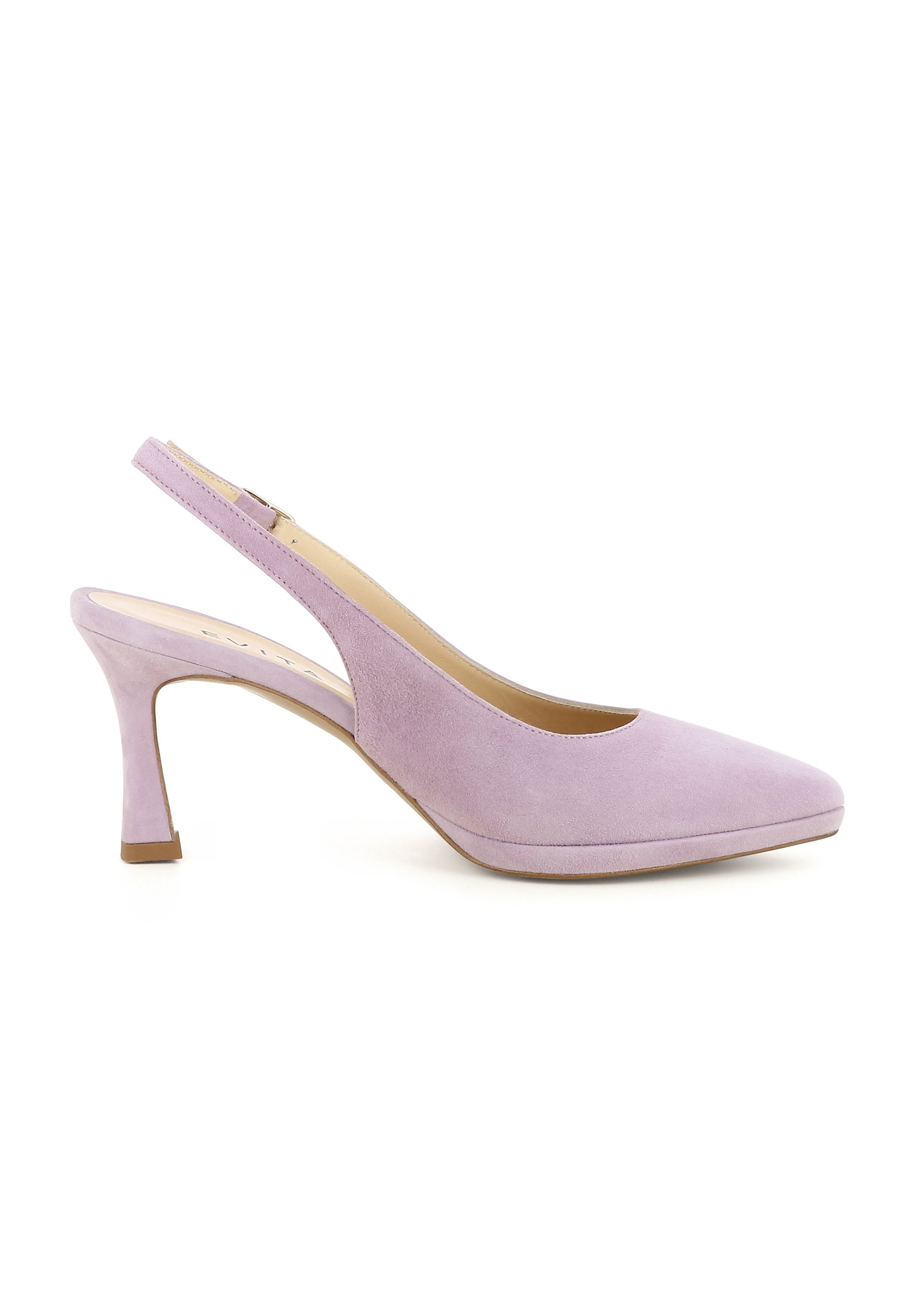 FIONA Damen Sling Pumps - Rauleder Flieder