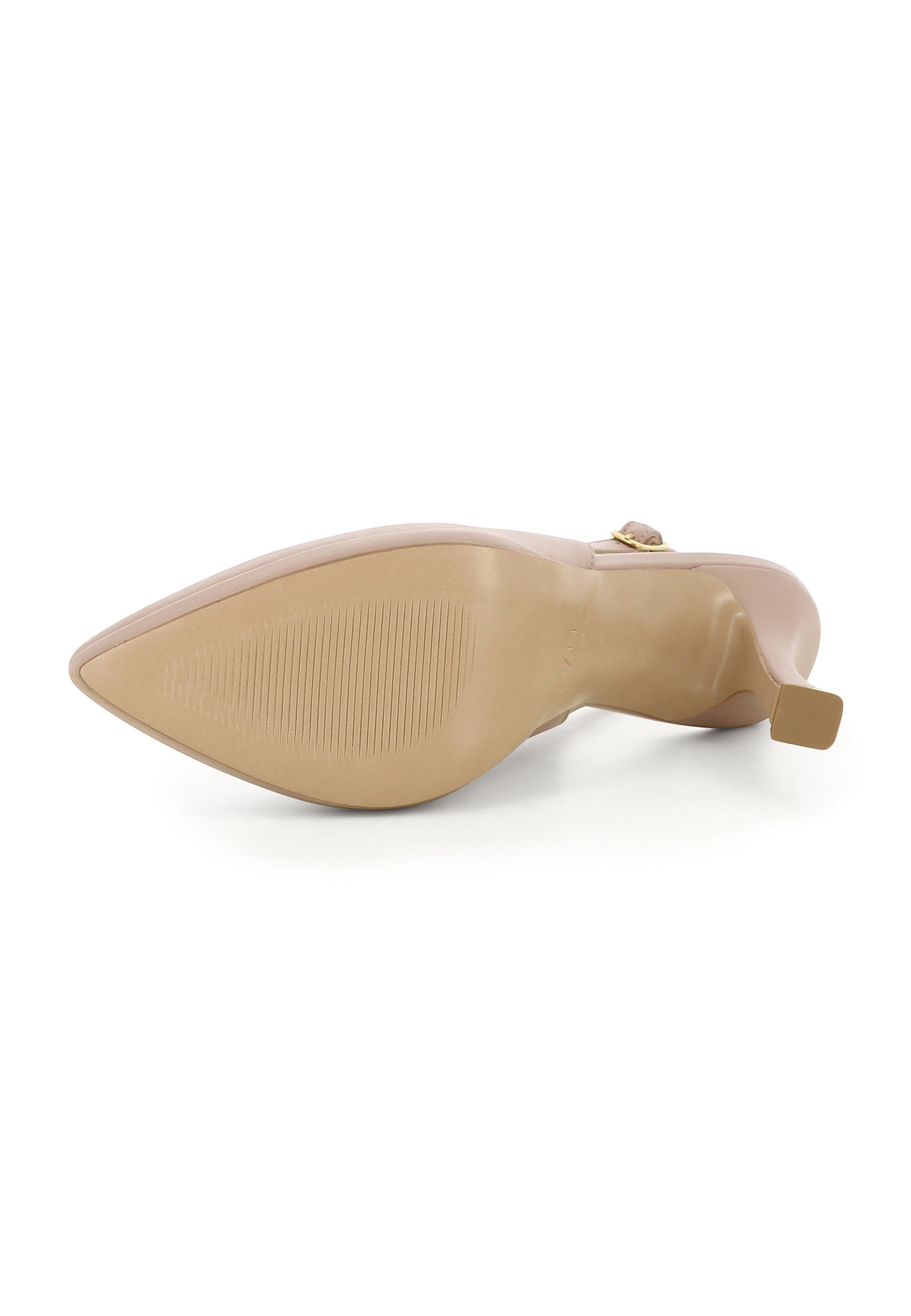 BEA Women's Sling Pumps - Smooth Leather Light Brown