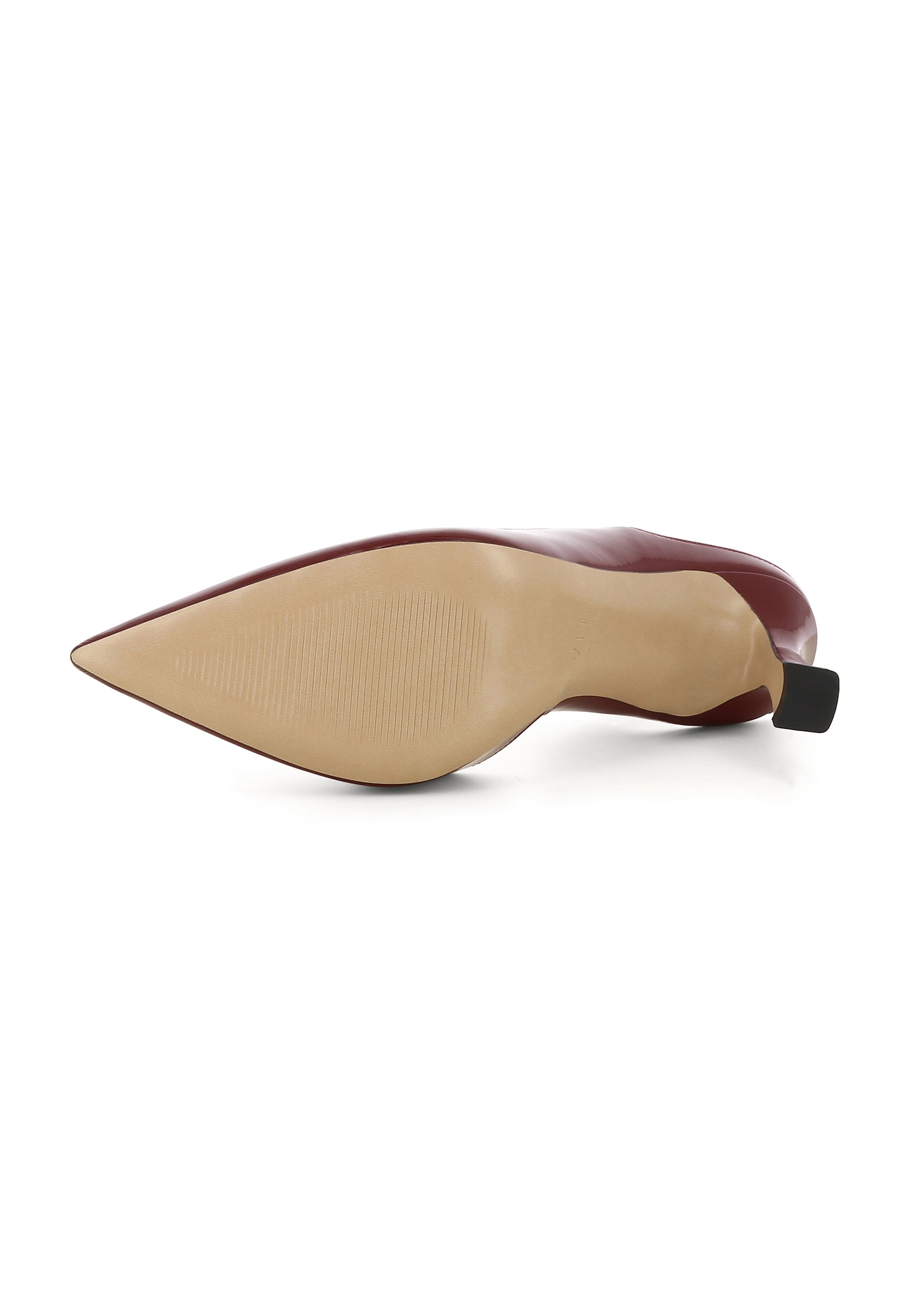 PENELOPE Damen Sling Pumps - Lackleder Bordeaux