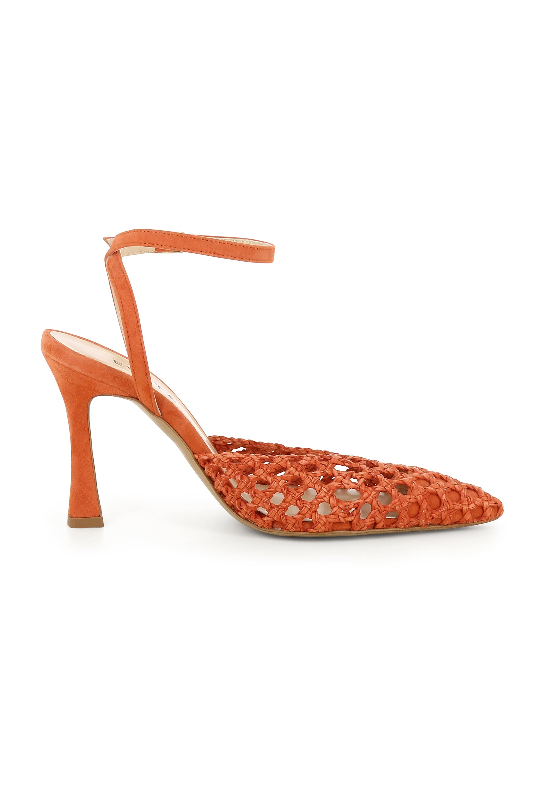 PIA Damen Pumps Halboffen - Raffia Orange