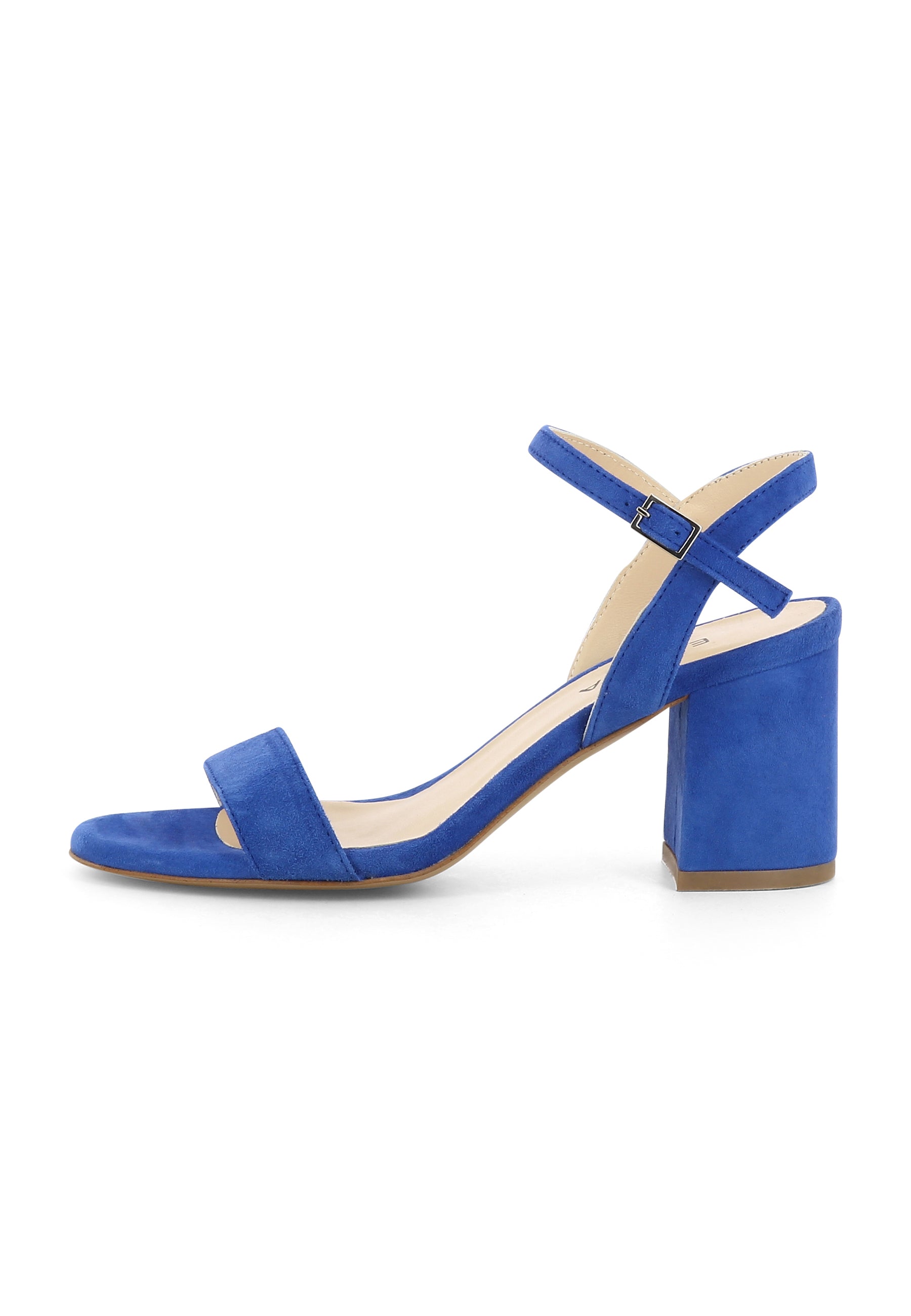 AMBRA women's sandals - suede blue