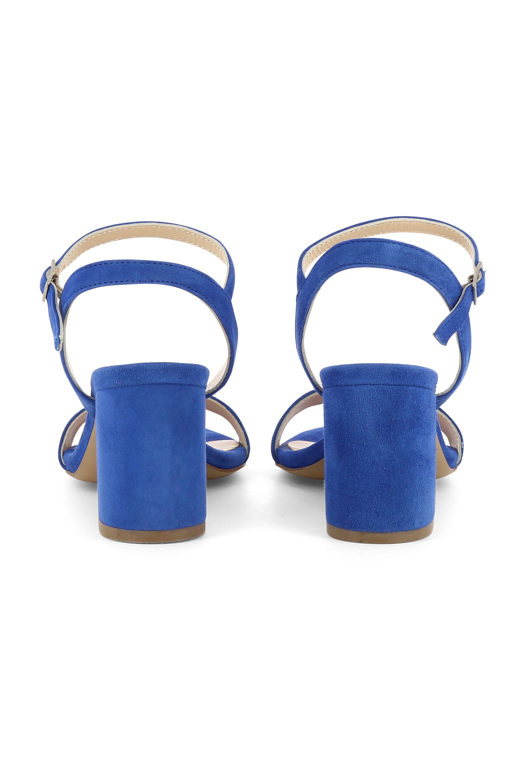AMBRA women's sandals - suede blue