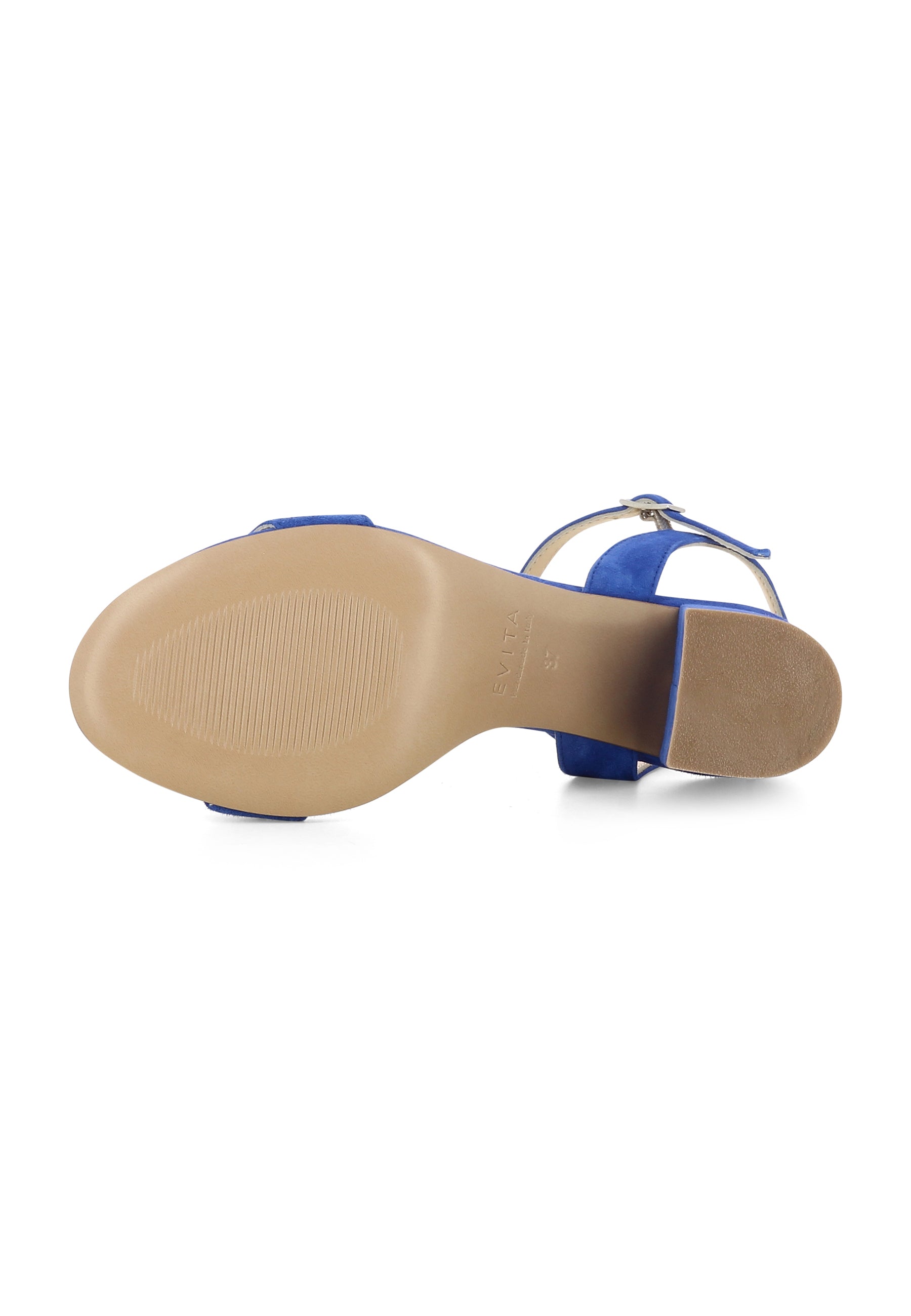 AMBRA women's sandals - suede blue