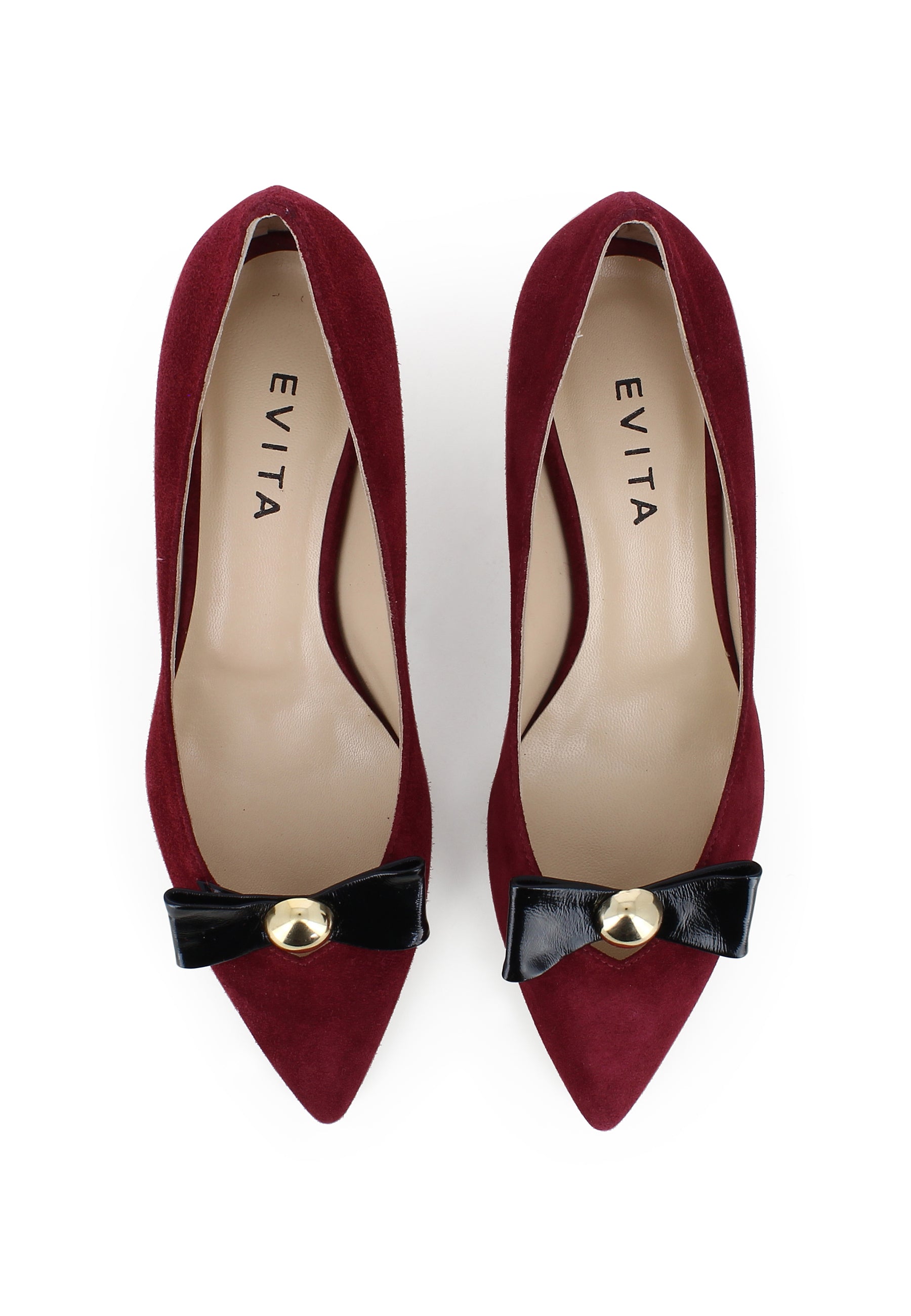 GIORGIA Damen Pumps - Rauleder Bordeaux
