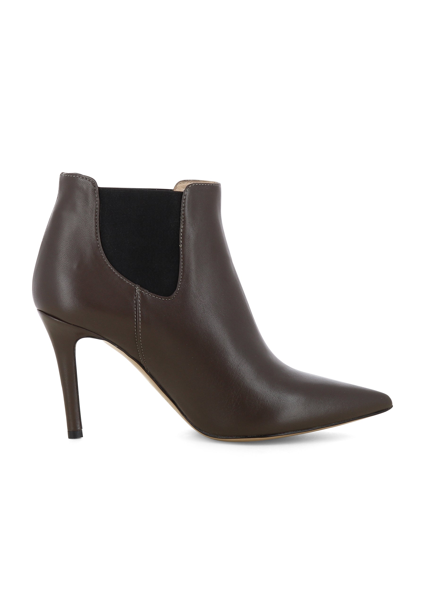 NATALIA Damen Stiefelette - Glattleder Fango