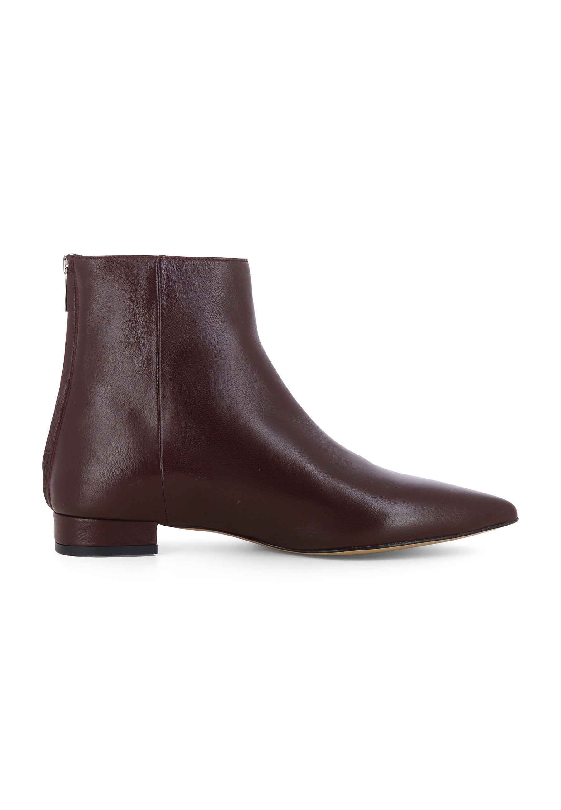 FRANCA Damen Stiefelette - Glattleder Bordeaux