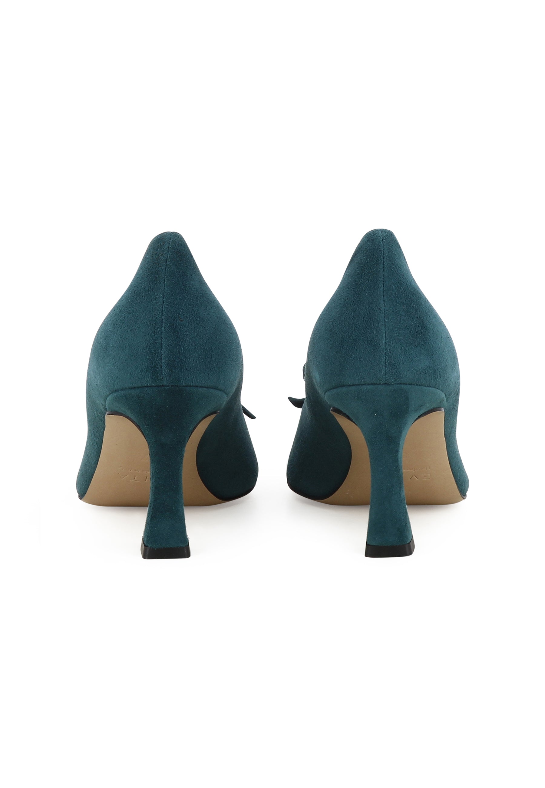 PENELOPE Damen Pumps - Rauleder Petrol