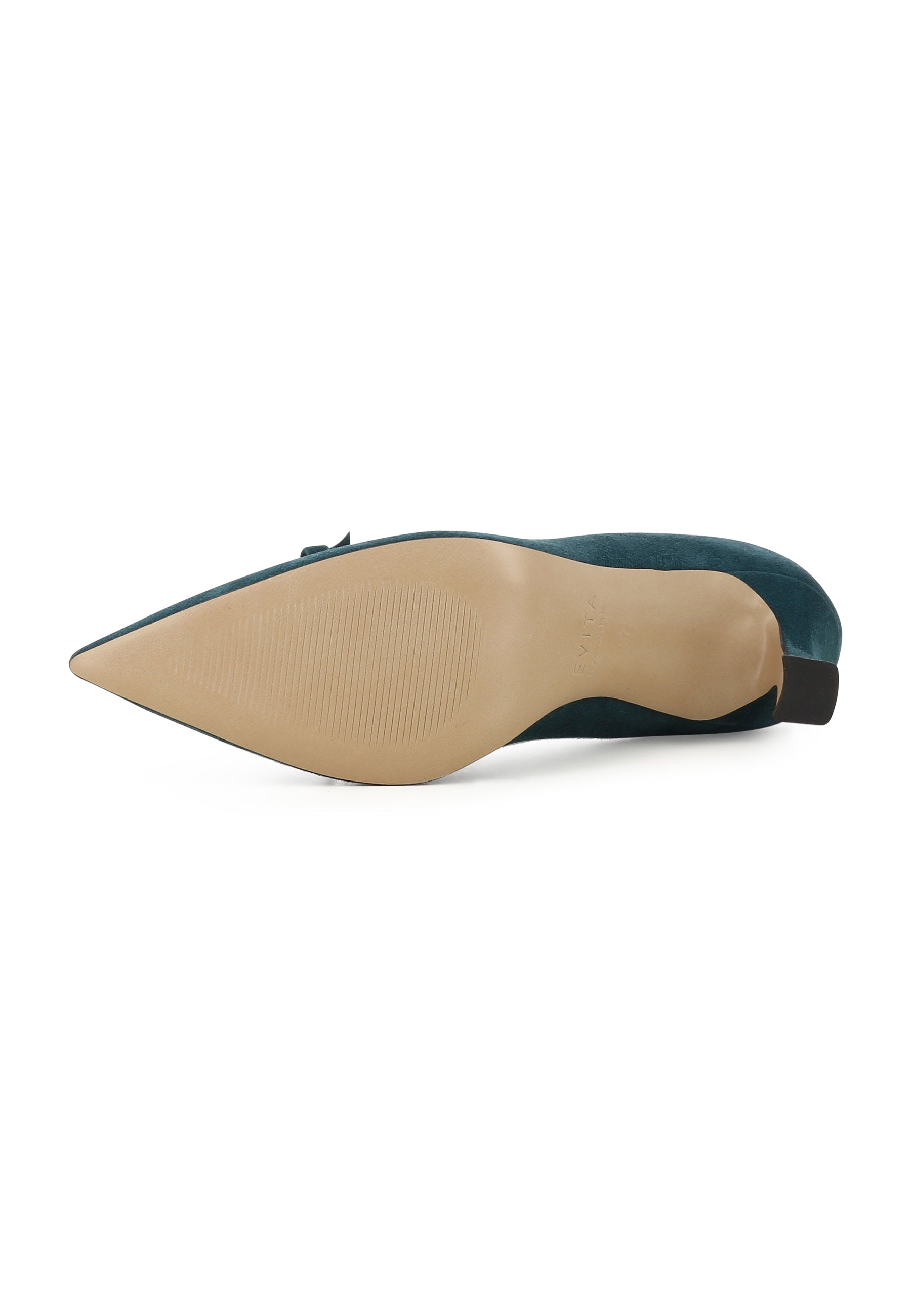 PENELOPE Damen Pumps - Rauleder Petrol