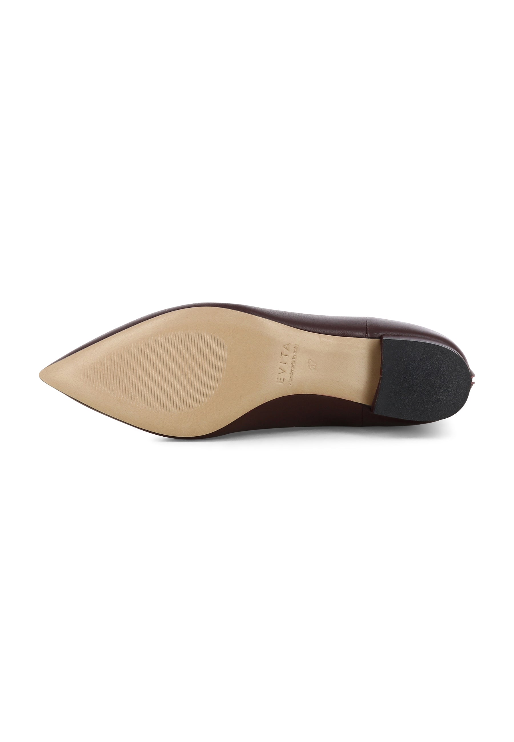 FRANCA Damen Stiefelette - Glattleder Bordeaux
