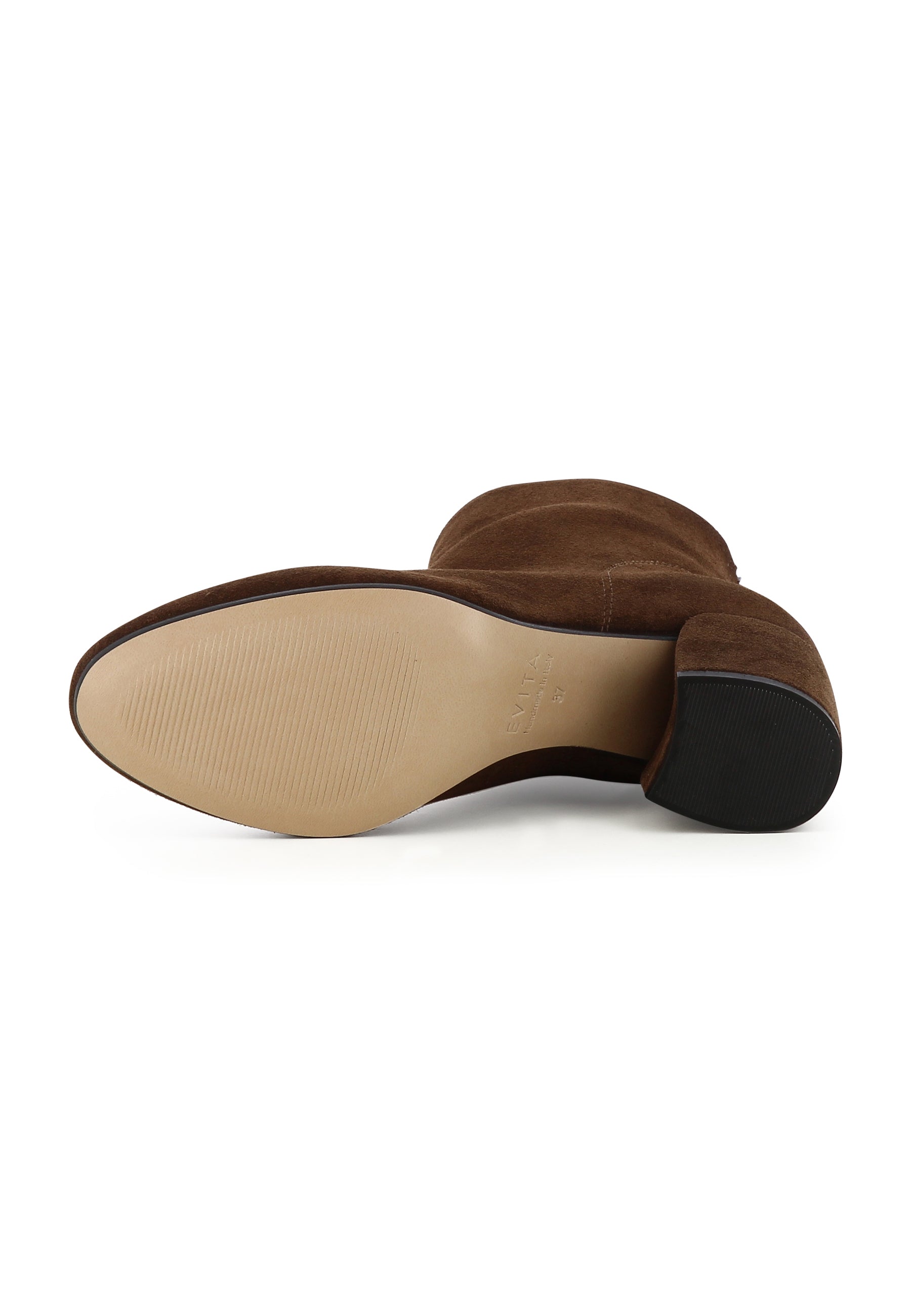 Damen Stiefelette - Rauleder Dunkelbraun