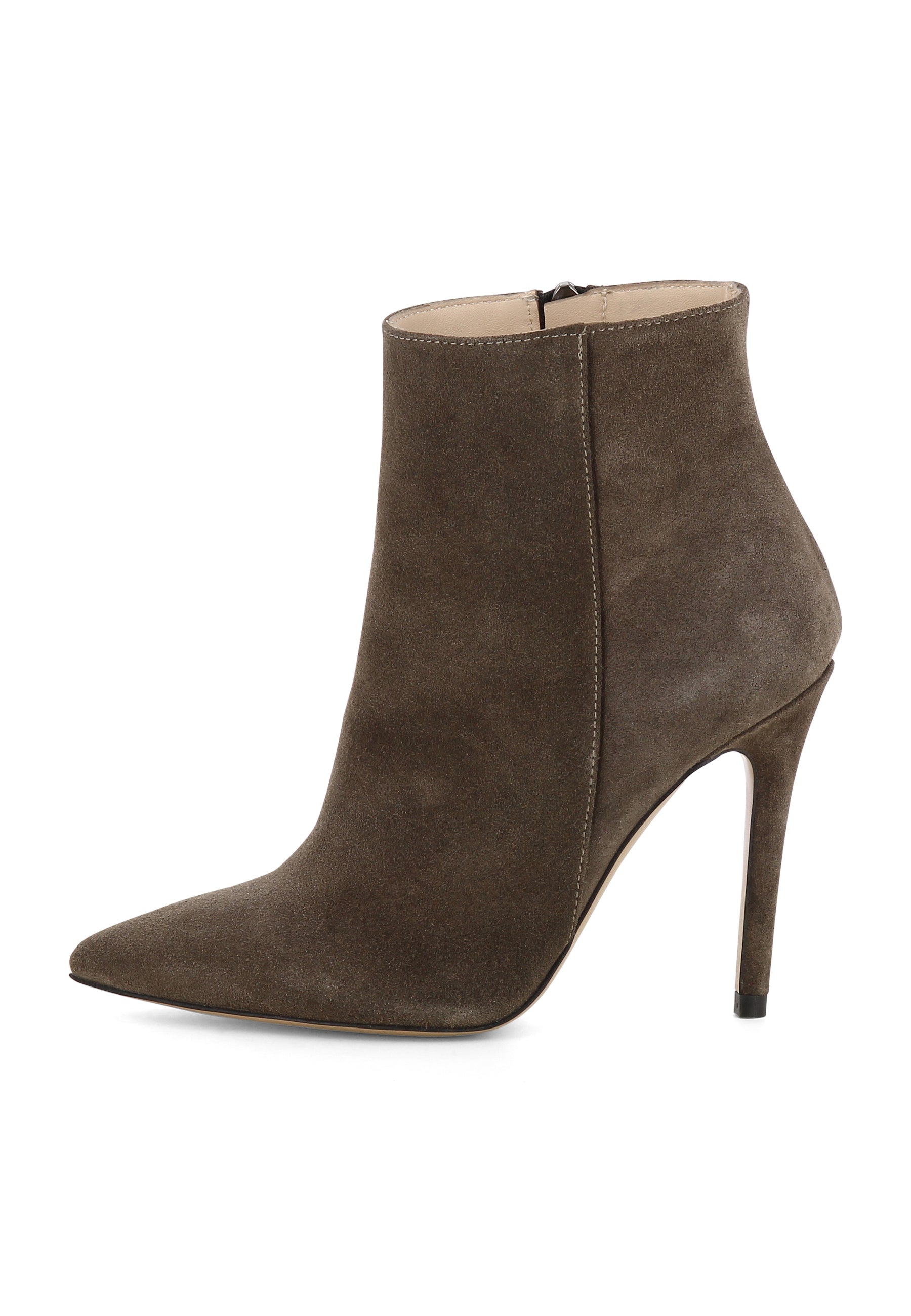 ALINA Damen Stiefelette - Rauleder Fango