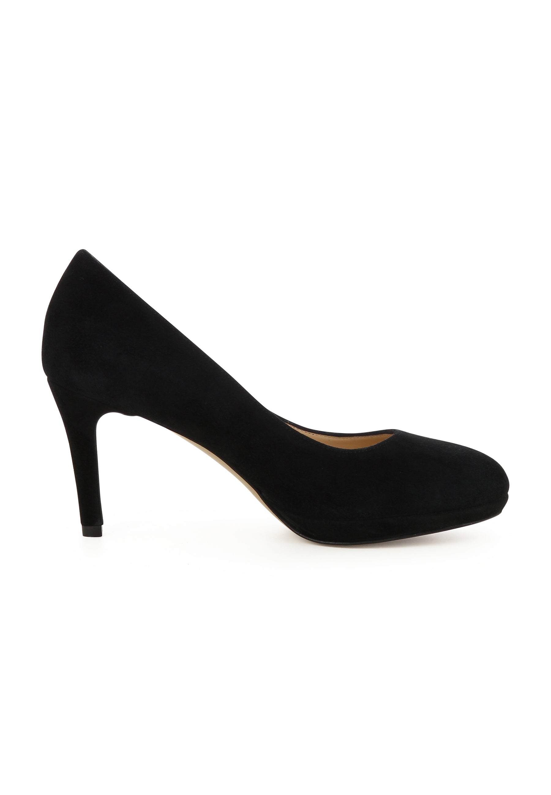 BIANCA Damen Pumps - Rauleder Schwarz