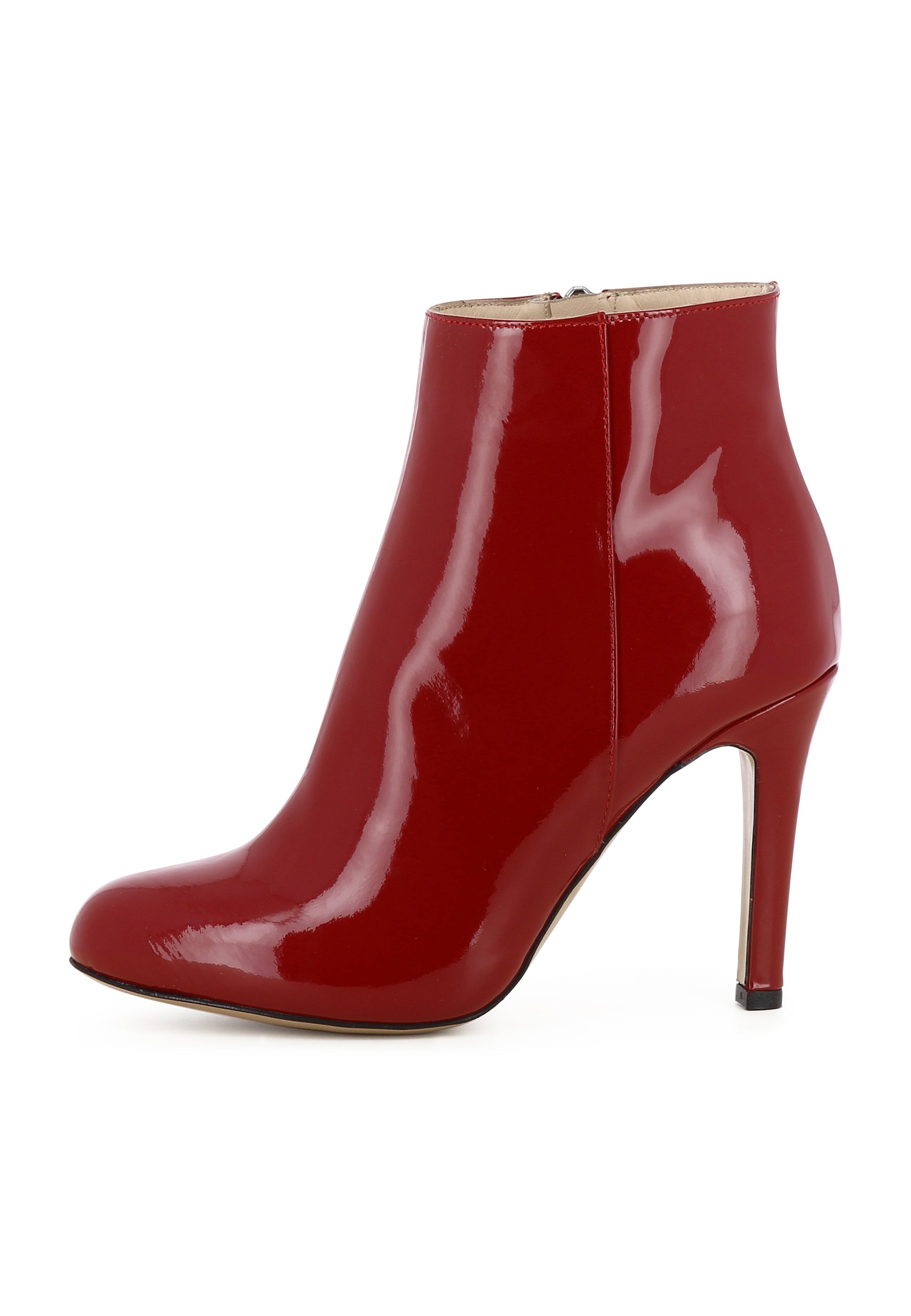 CRISTINA Damen Stiefelette - Lackleder Rot