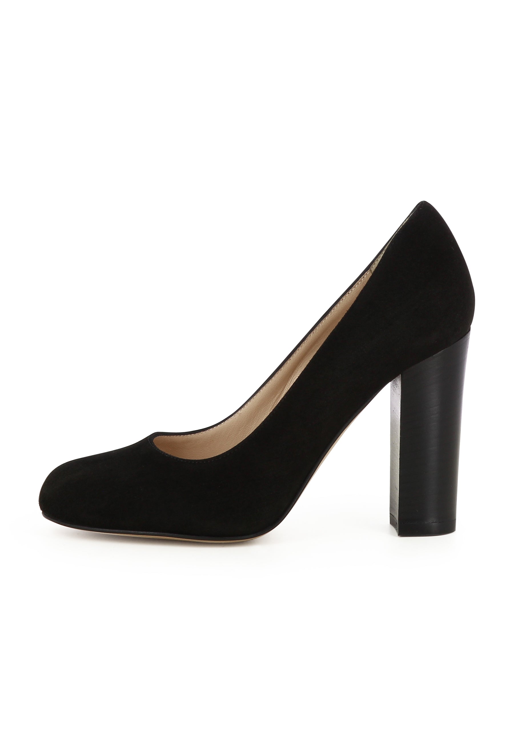 CRISTINA Damen Pumps - Rauleder Schwarz
