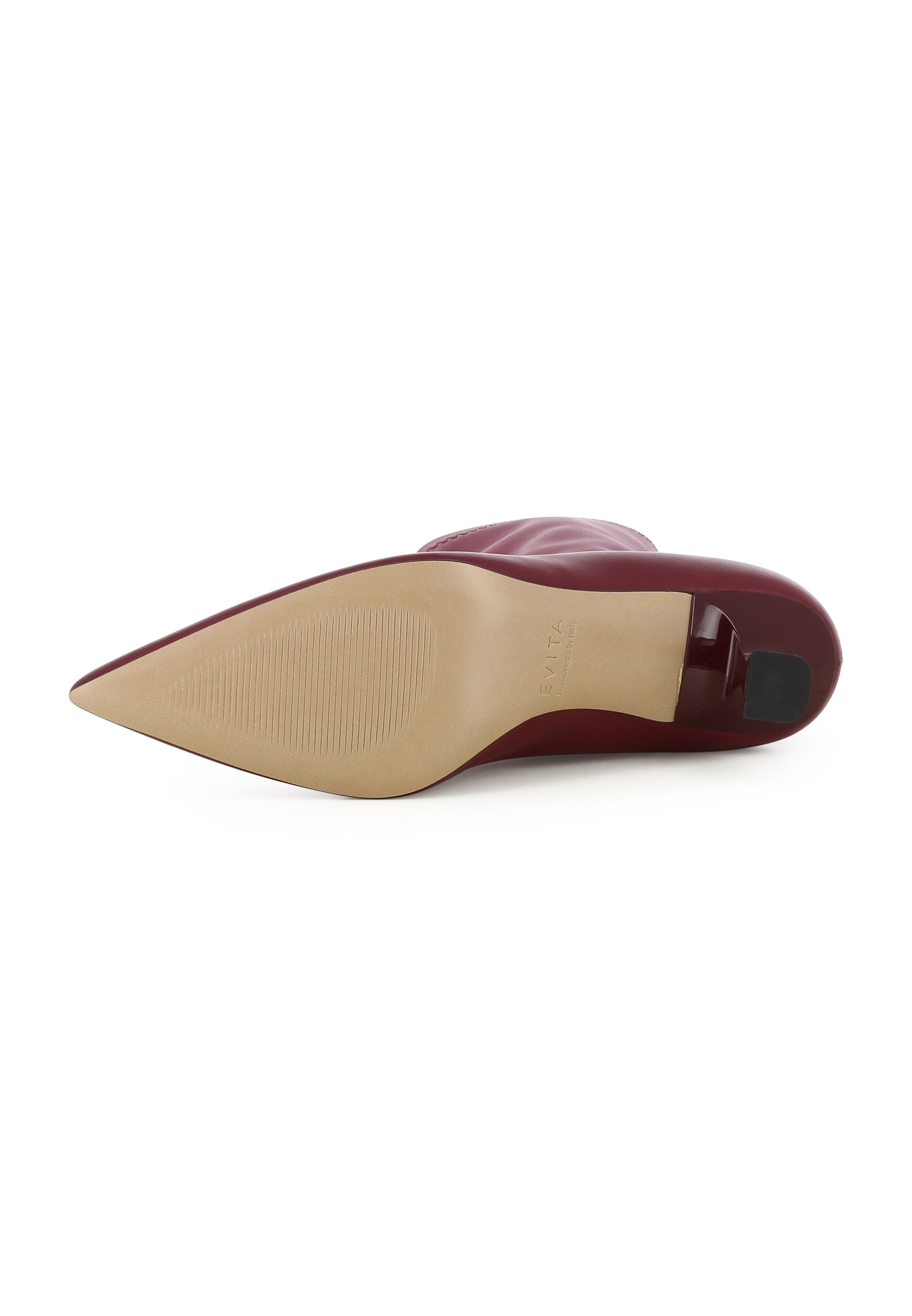 PERLA Damen Stiefelette - Glattleder Bordeaux