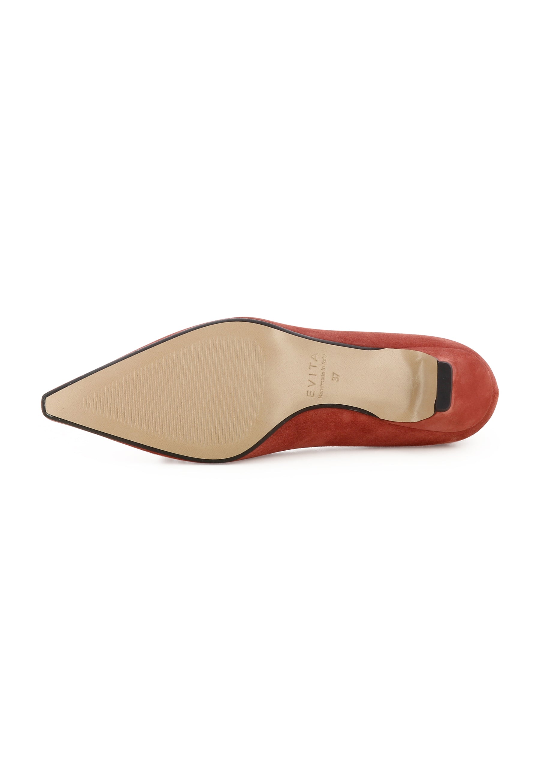 BARBARA Damen Pumps - Rauleder Orange