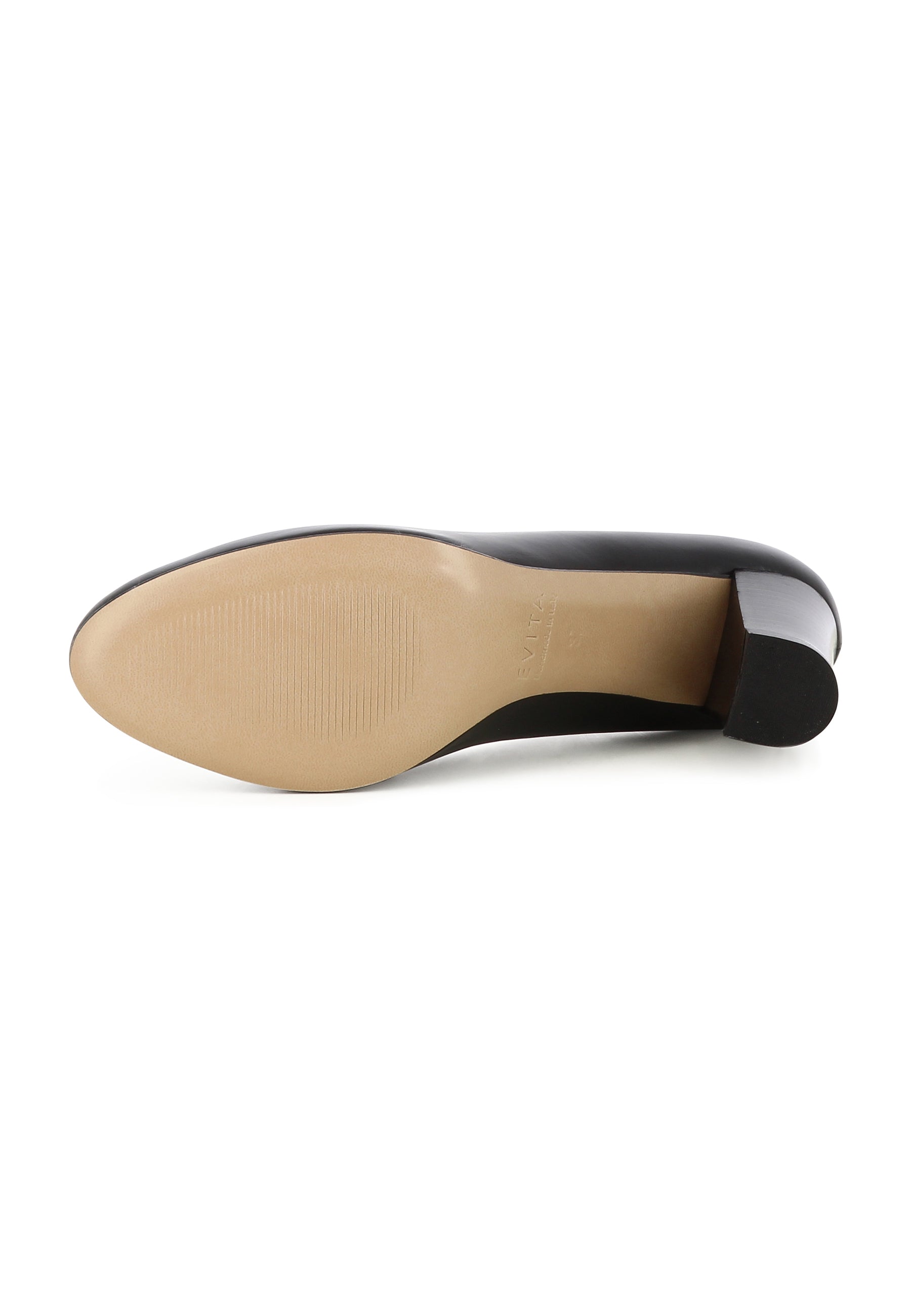 BIANCA Damen Pumps - Glattleder Schwarz