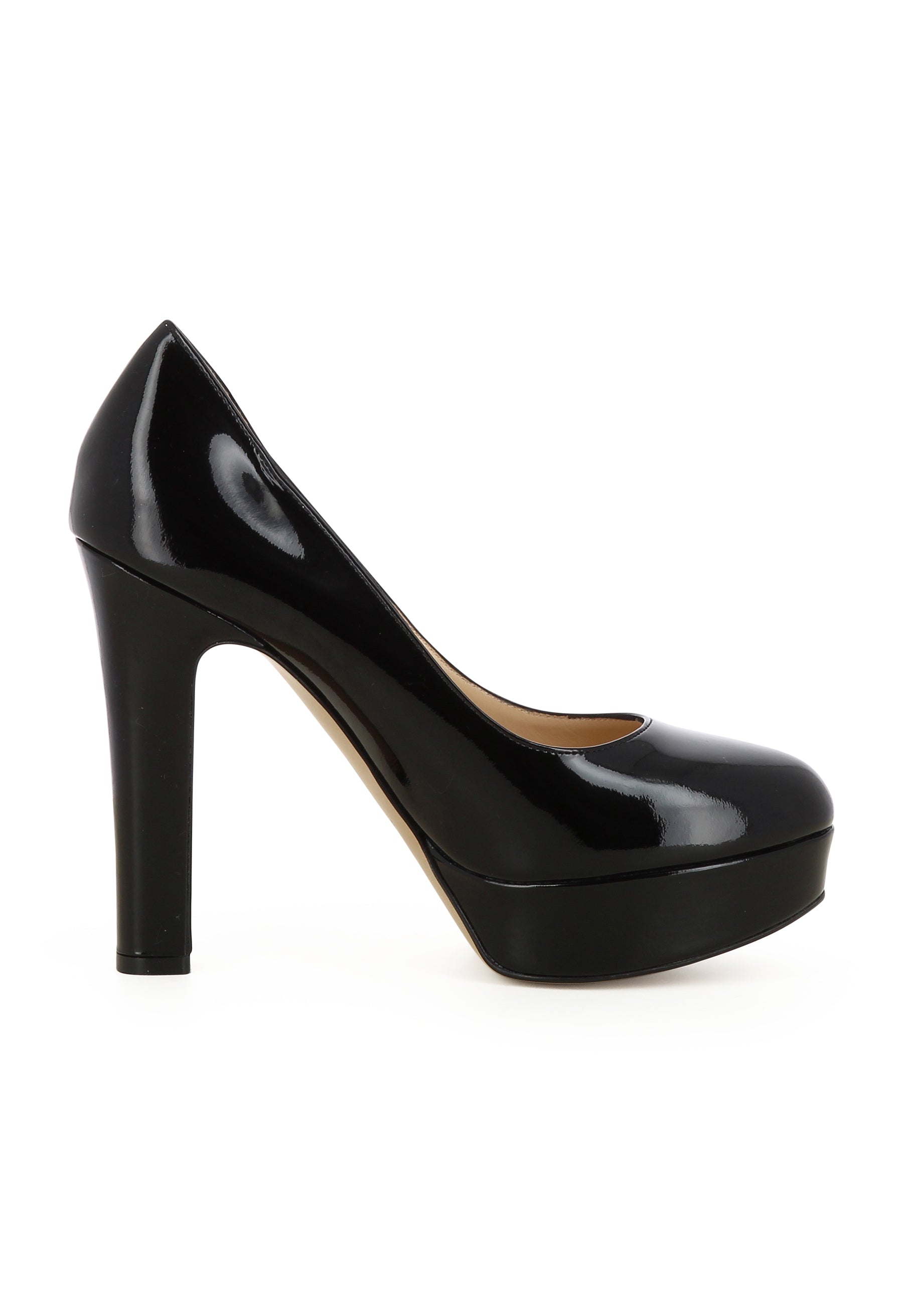 RICCARDA Damen Pumps - Lackleder Schwarz