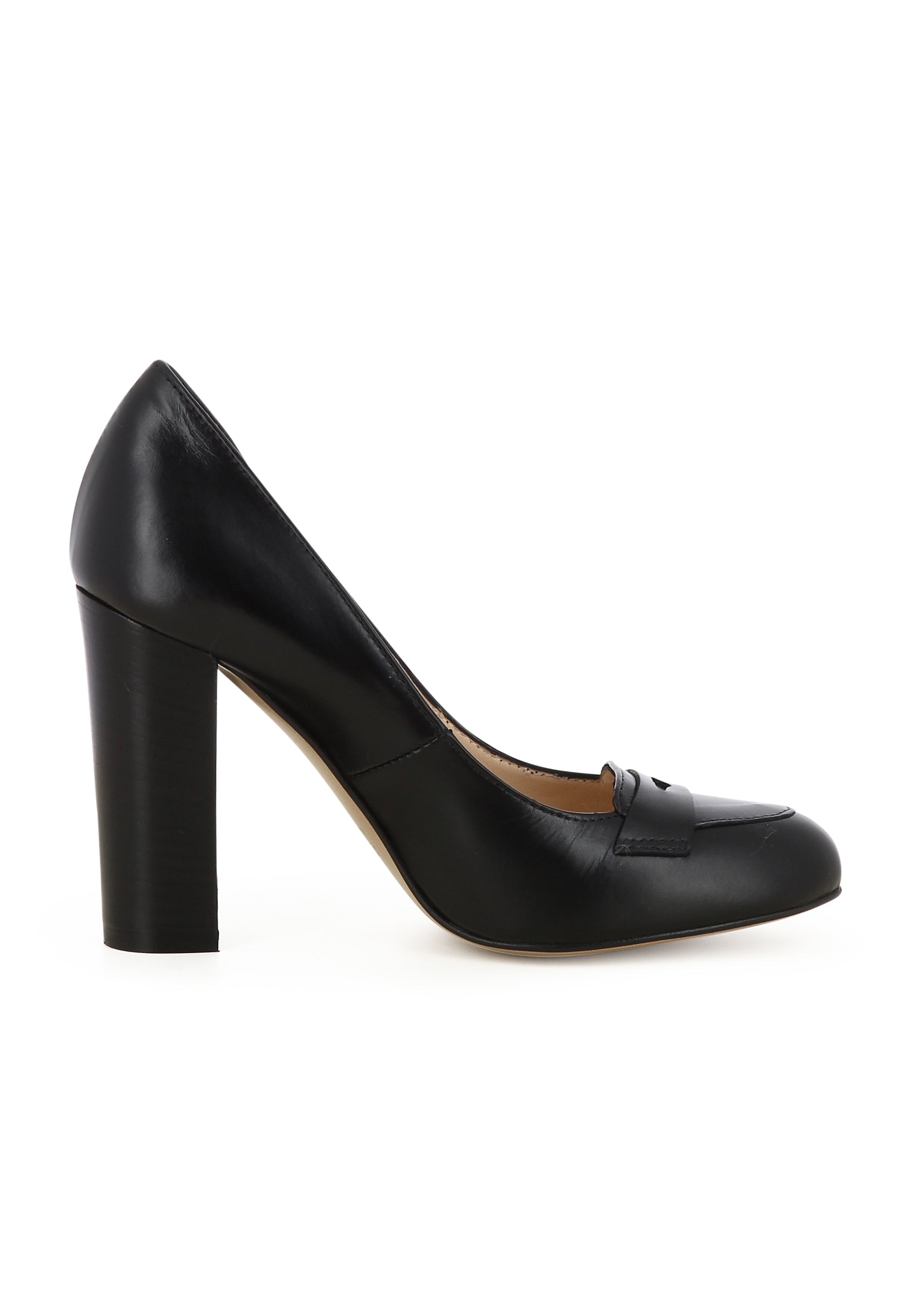 CRISTINA Damen Pumps - Glattleder Schwarz
