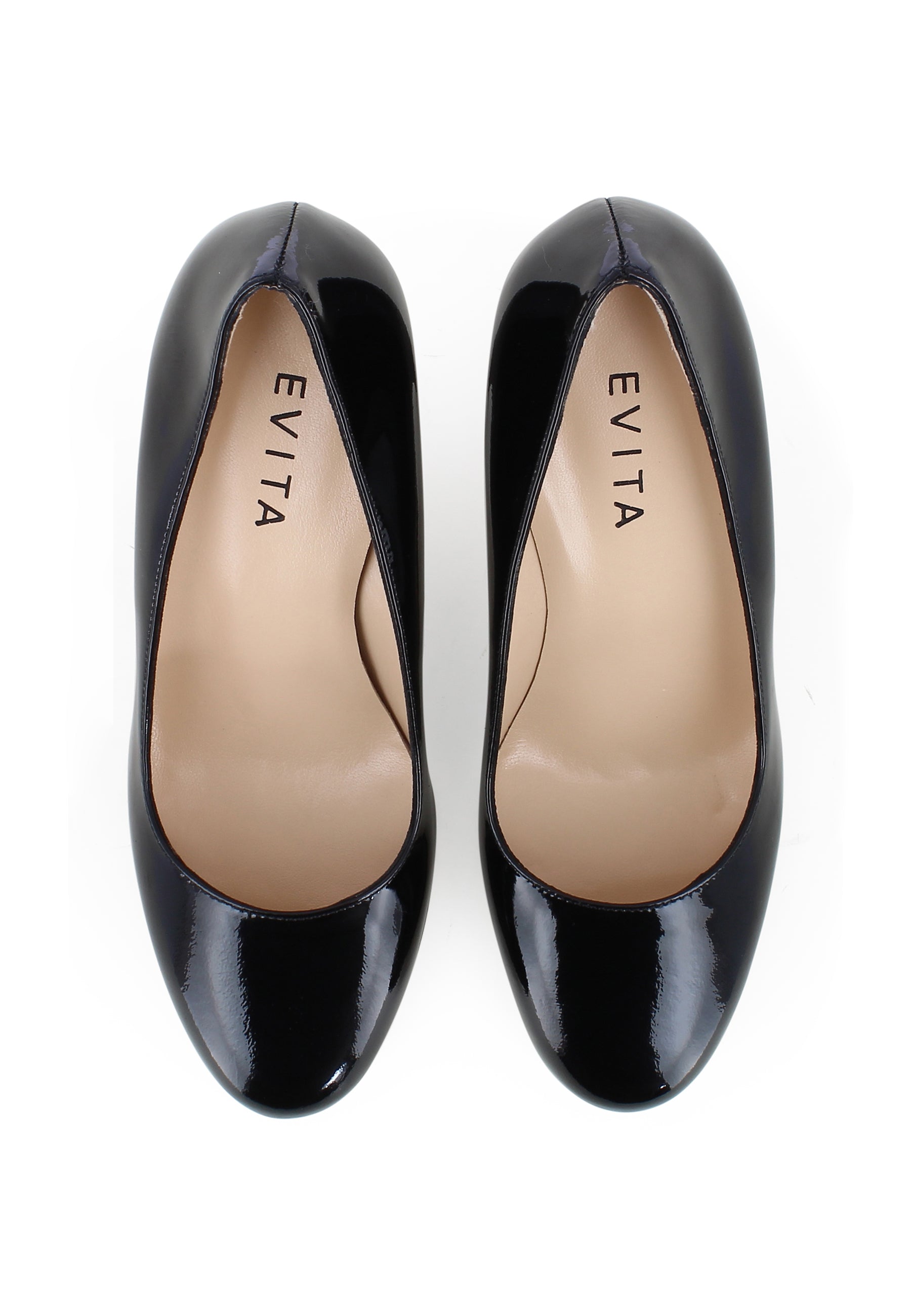 MARIA Women's Pumps - Patent Leather Black