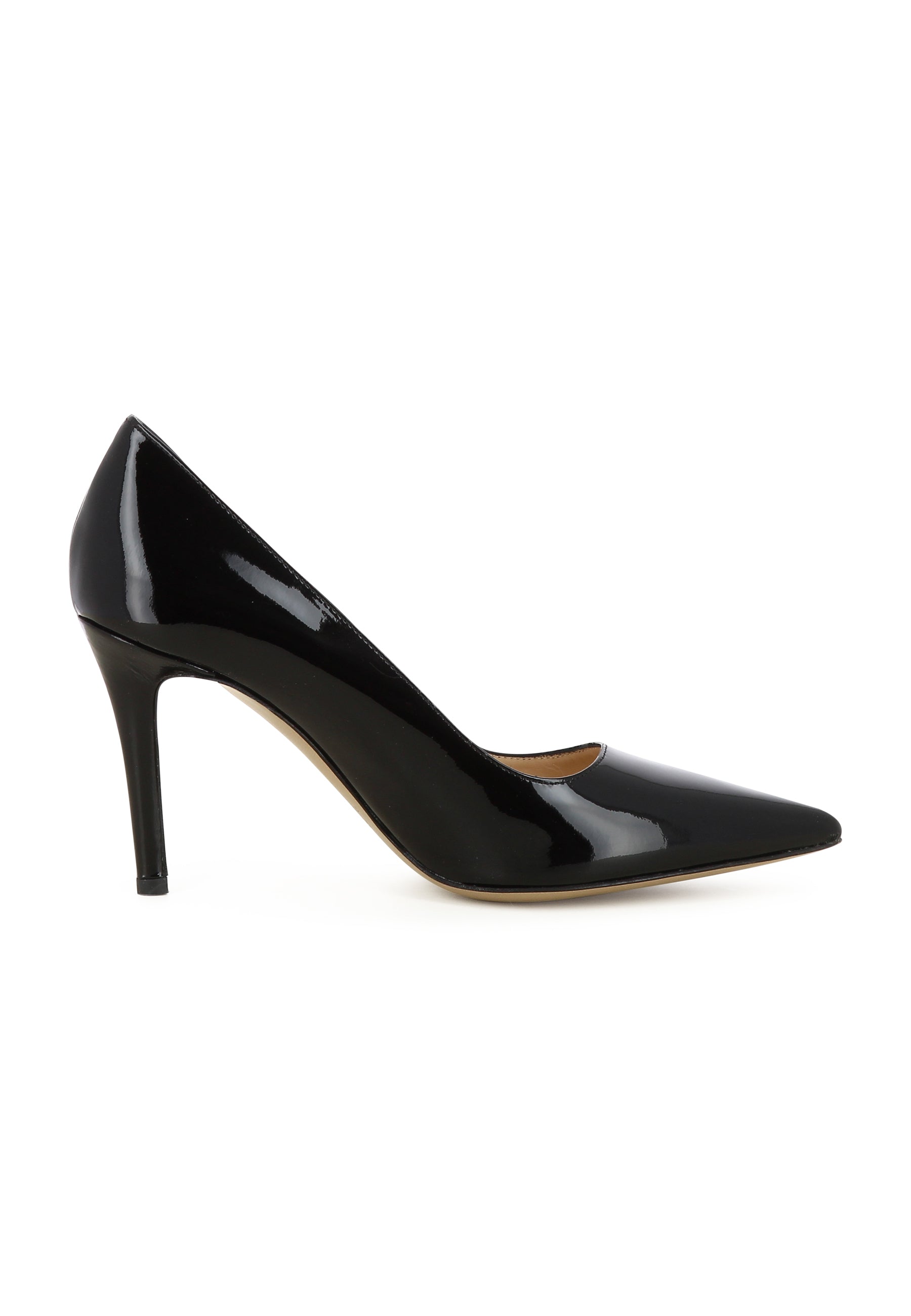 NATALIA Women's Pumps - Patent Leather Black
