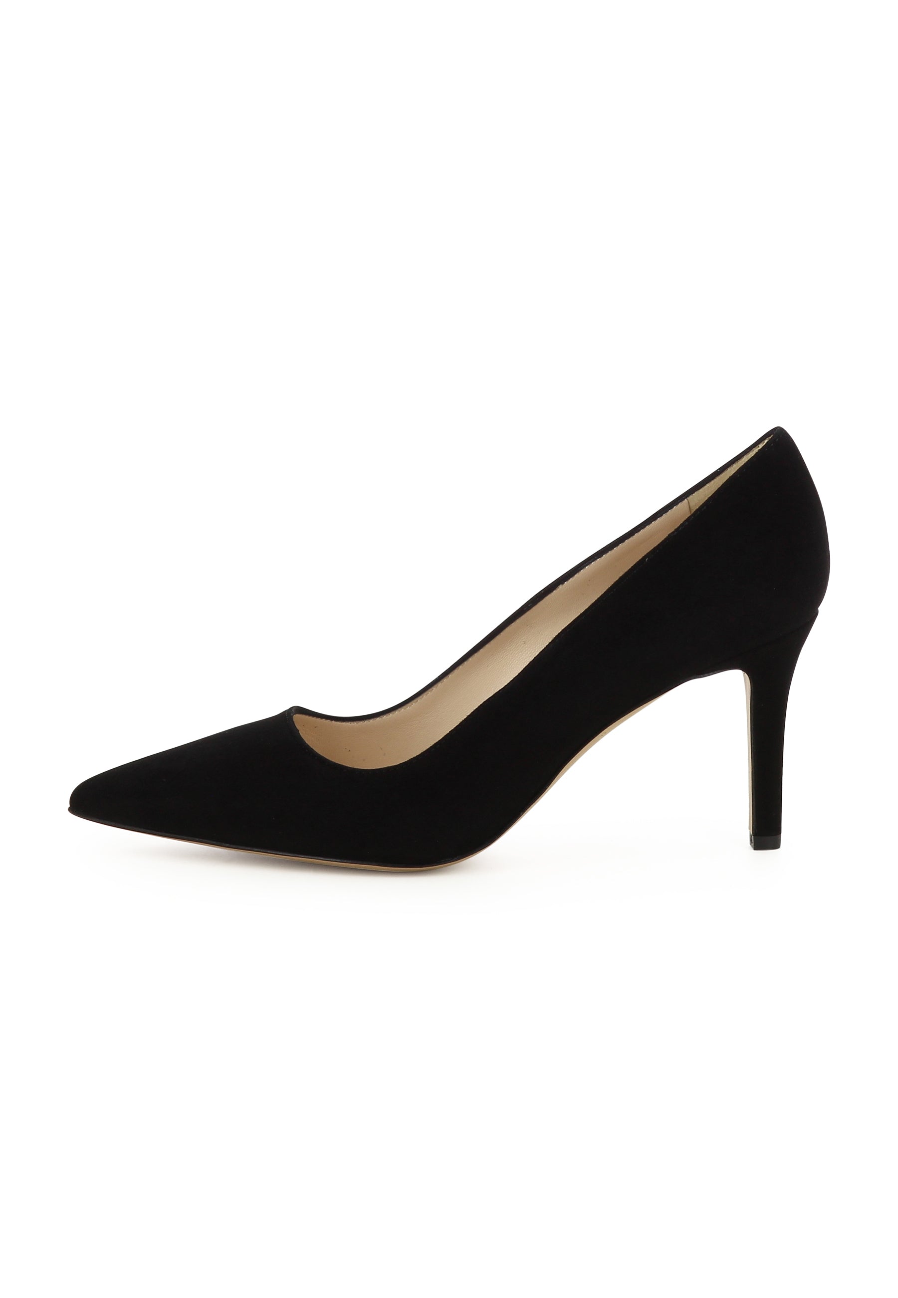 JESSICA Damen Pumps - Rauleder Schwarz