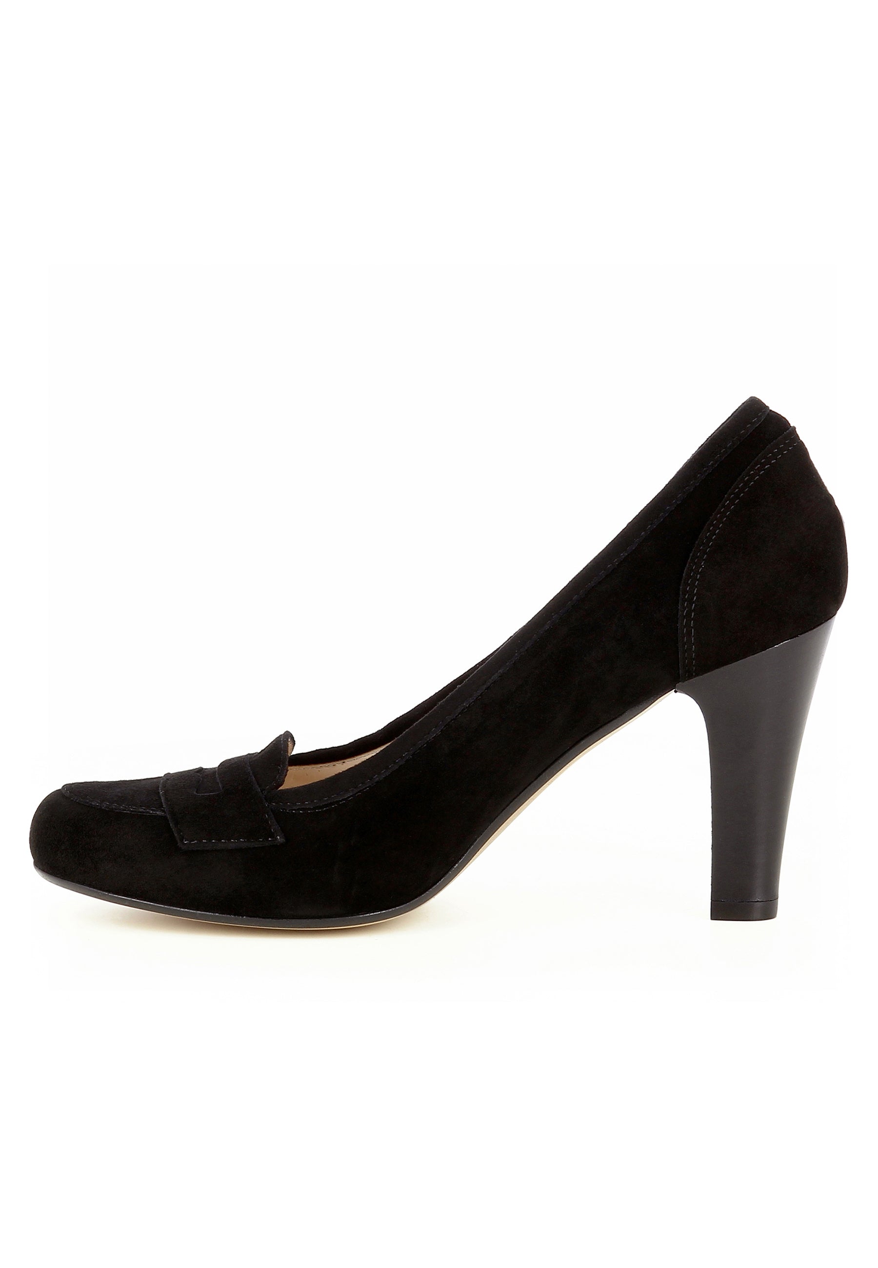 MARIA Damen Pumps - Rauleder Schwarz
