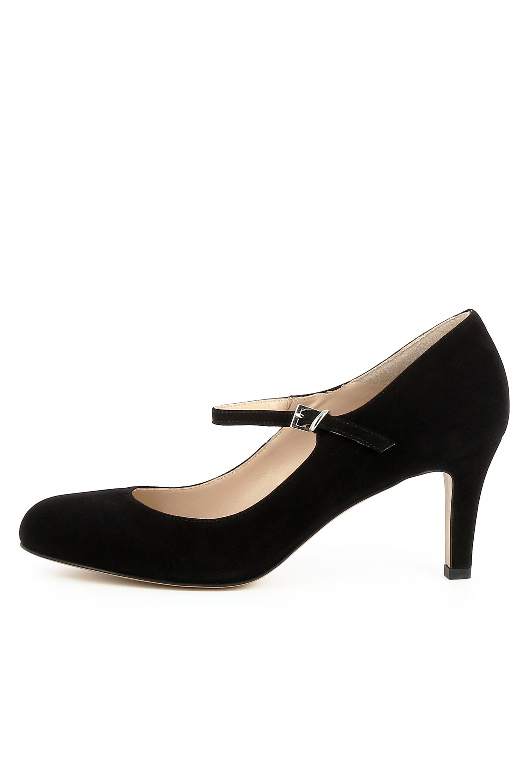 BIANCA Damen Pumps - Rauleder Schwarz