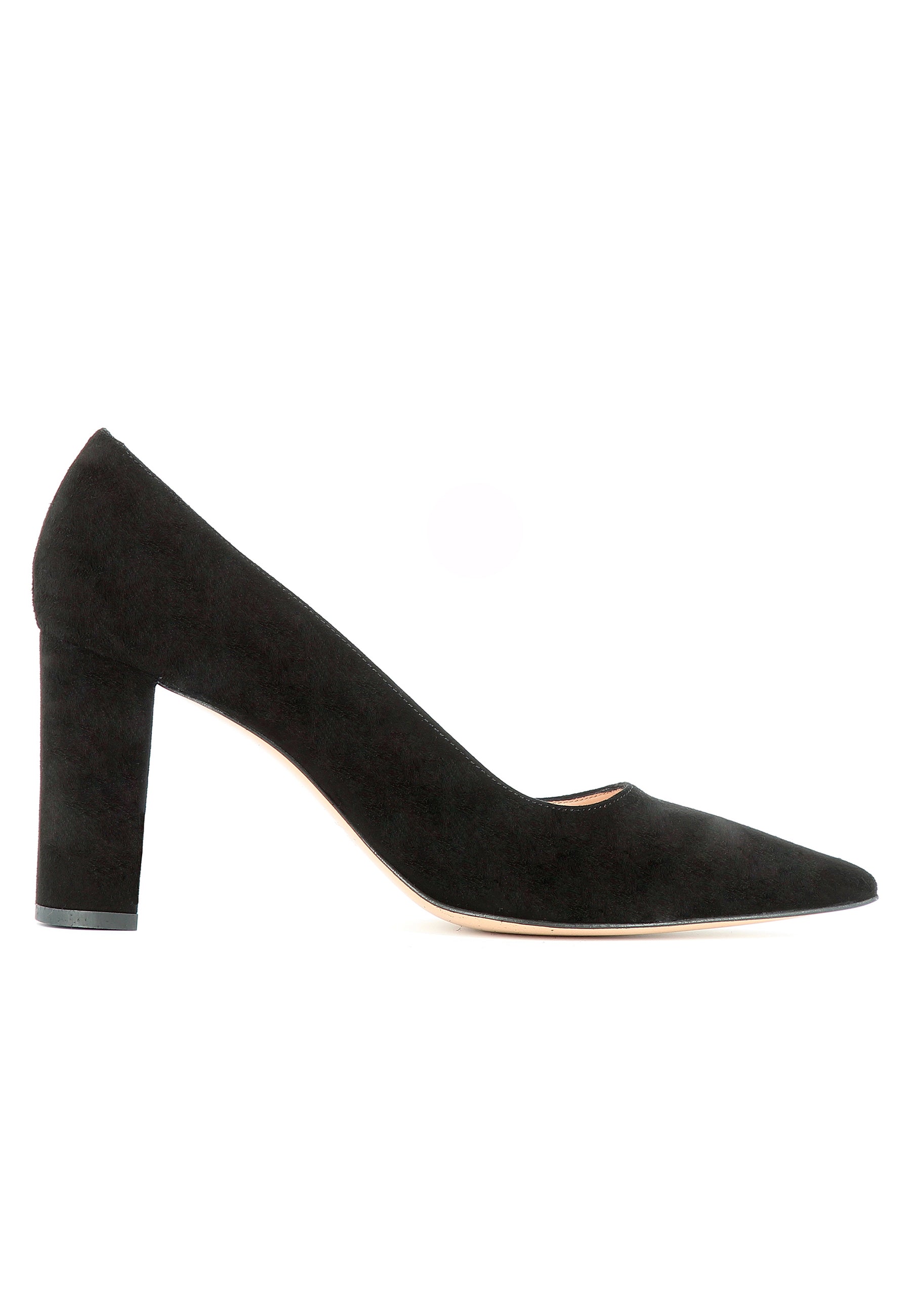 JESSICA Damen Pumps - Rauleder Schwarz